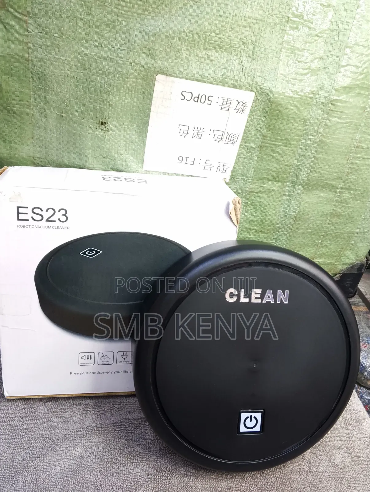 Smart Clean Robot Vacuum ES23 Floor Cleaner