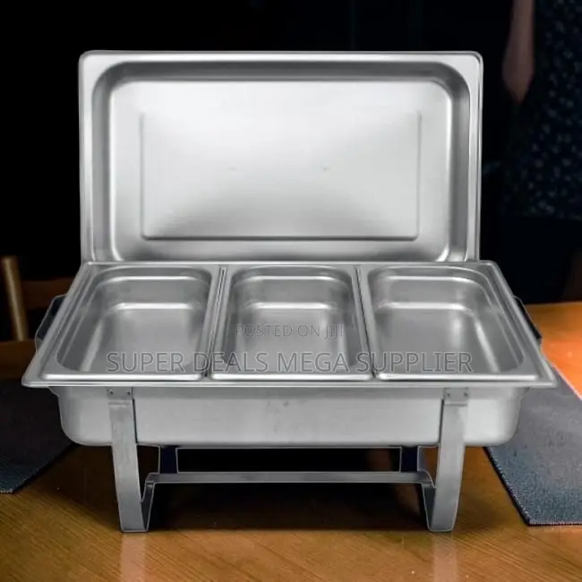 Cost-Effective Prices 11L Stainless Steel Triple Chafing Dish