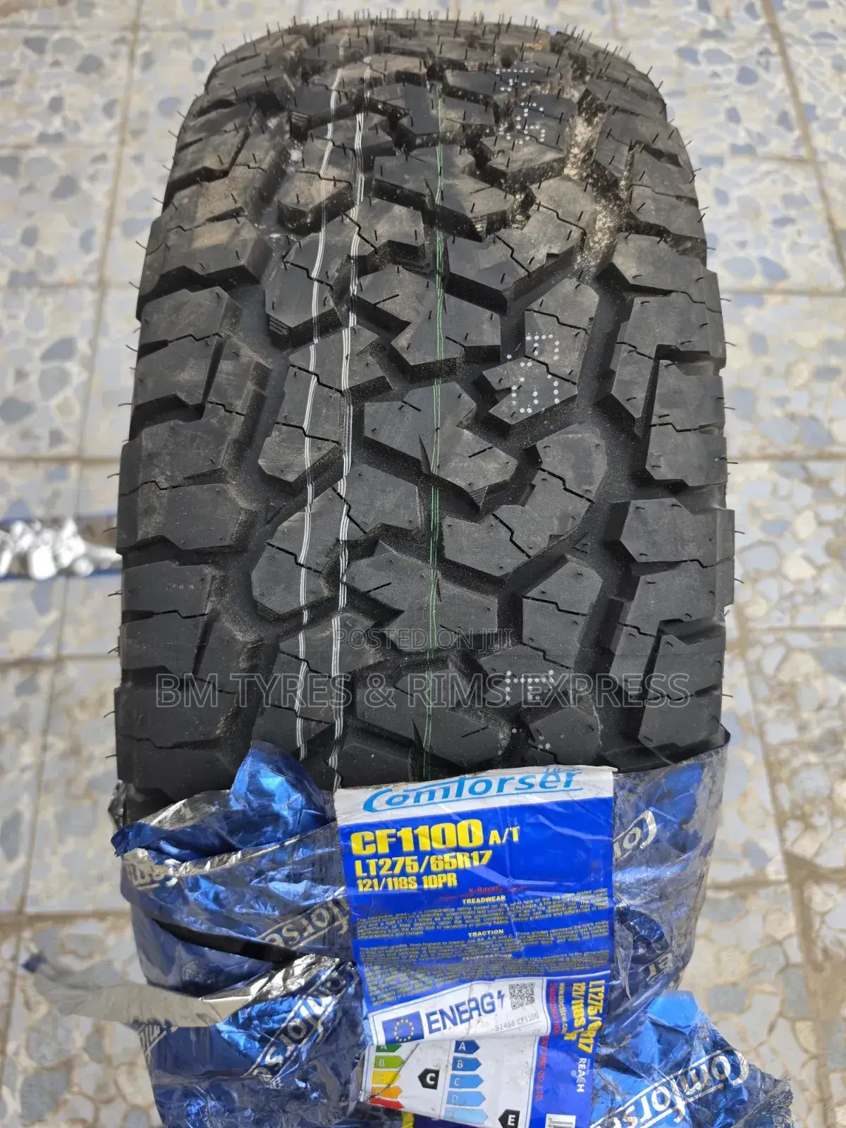 275 /65 R17 Comforser Tires (All Terrein)