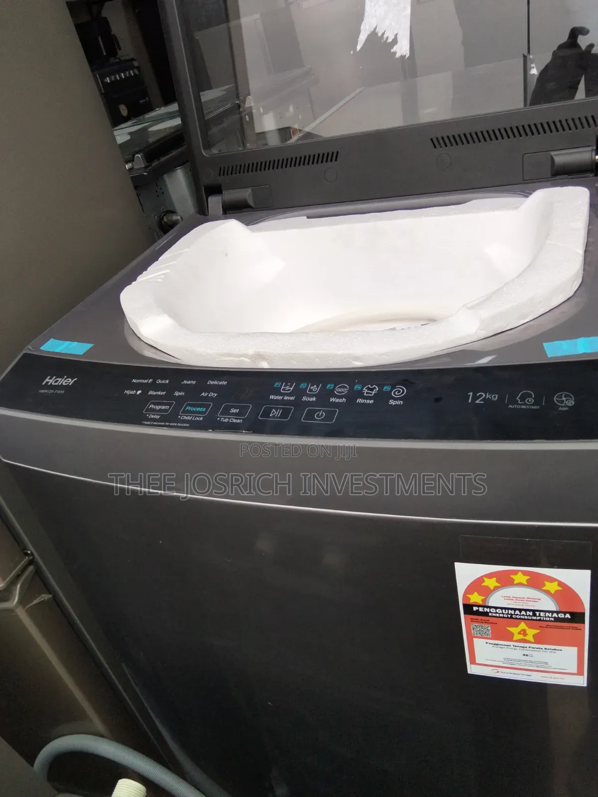Haier 12 Kg Top Load Fully Automated Washing Machine