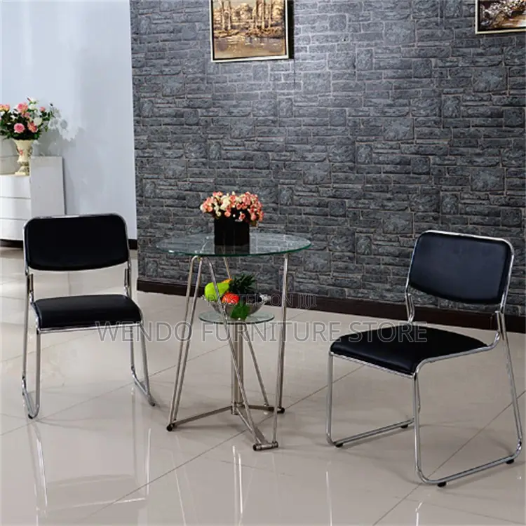 Office Chairs; Chrome Visitors Katalina Office Chairs