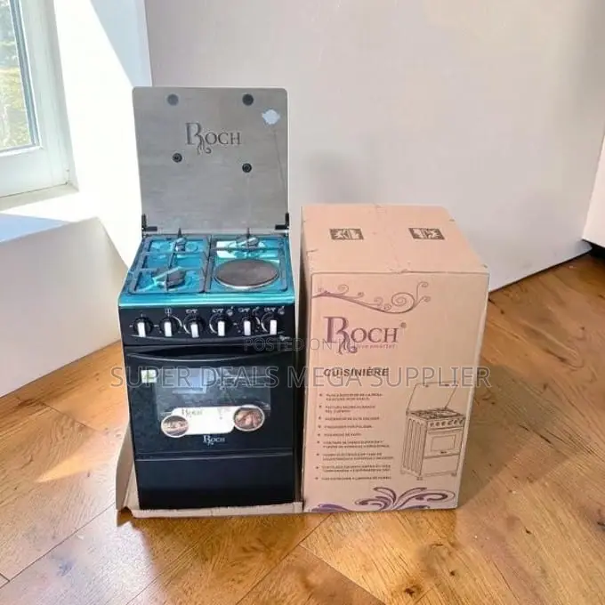 Luxury Robust 3 Gas Burners+1 Hotplate Free Standing Cooker