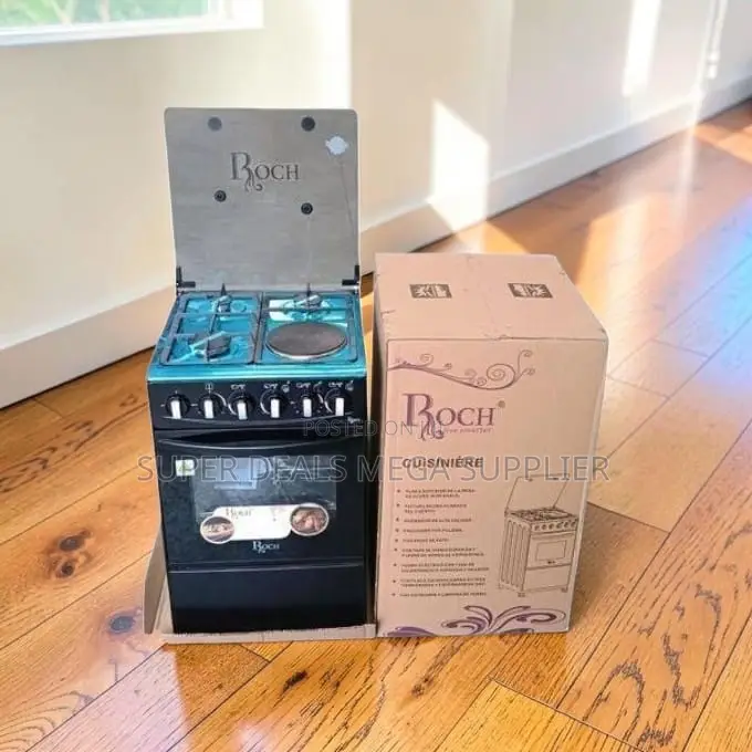 Luxury Robust 3 Gas Burners+1 Hotplate Free Standing Cooker