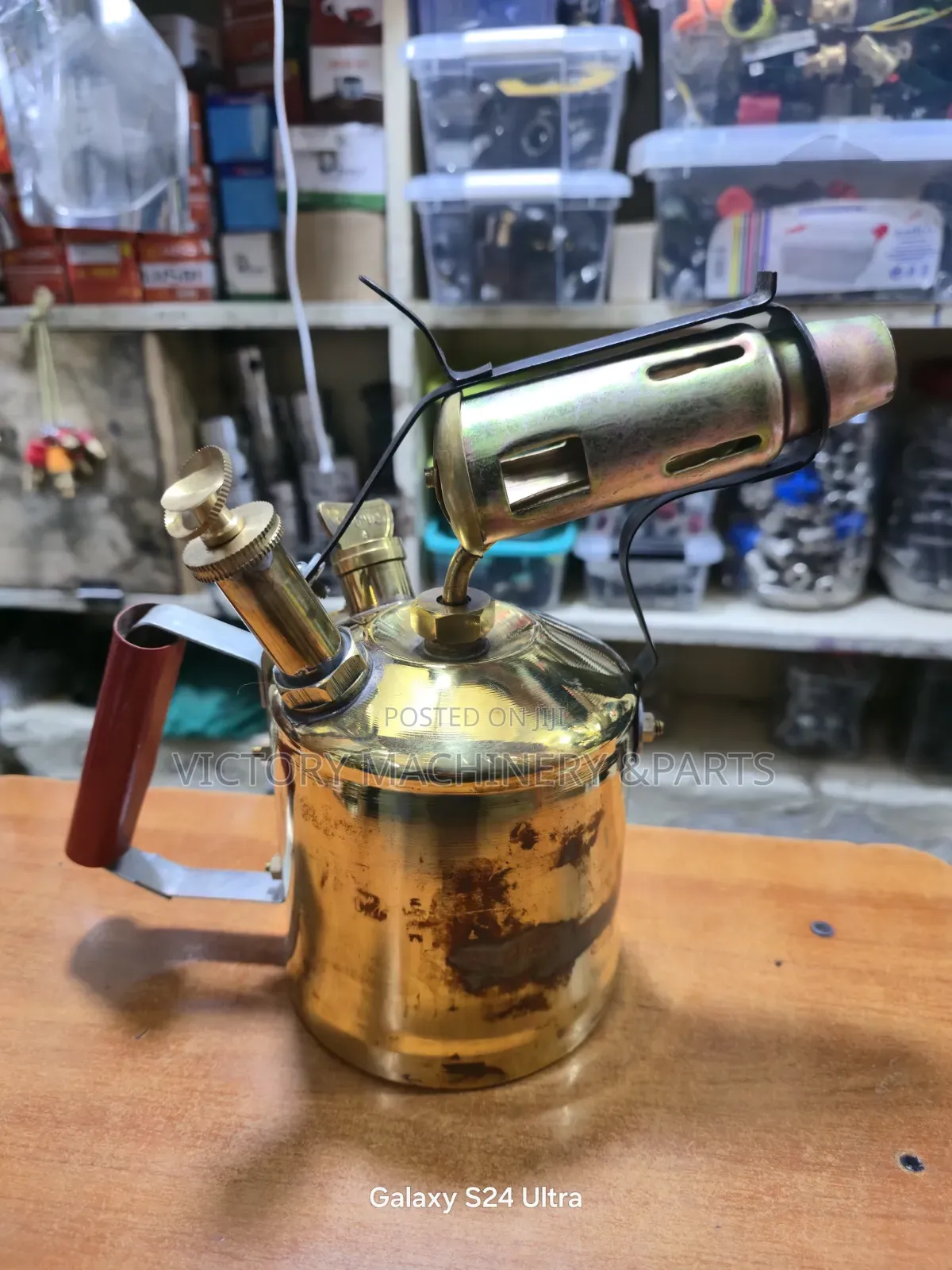 Heavy Duty Brass Blow Lamp