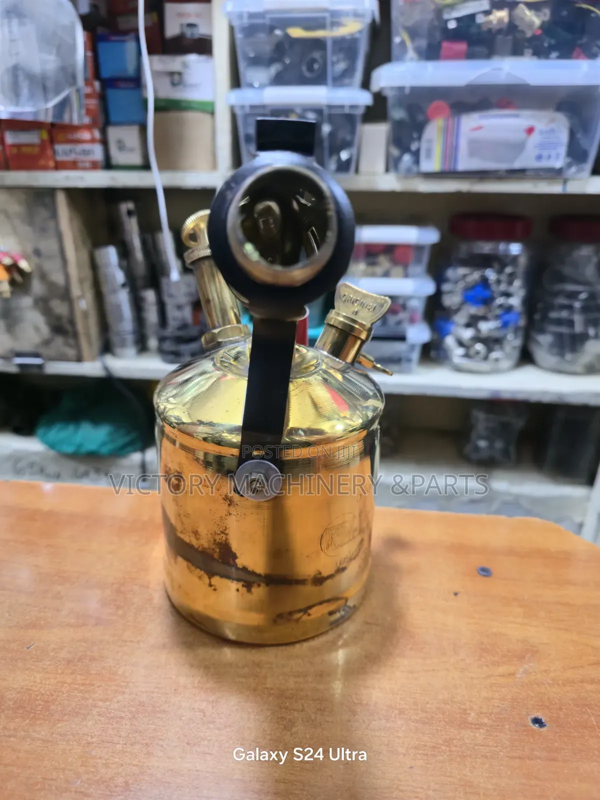 Heavy Duty Brass Blow Lamp