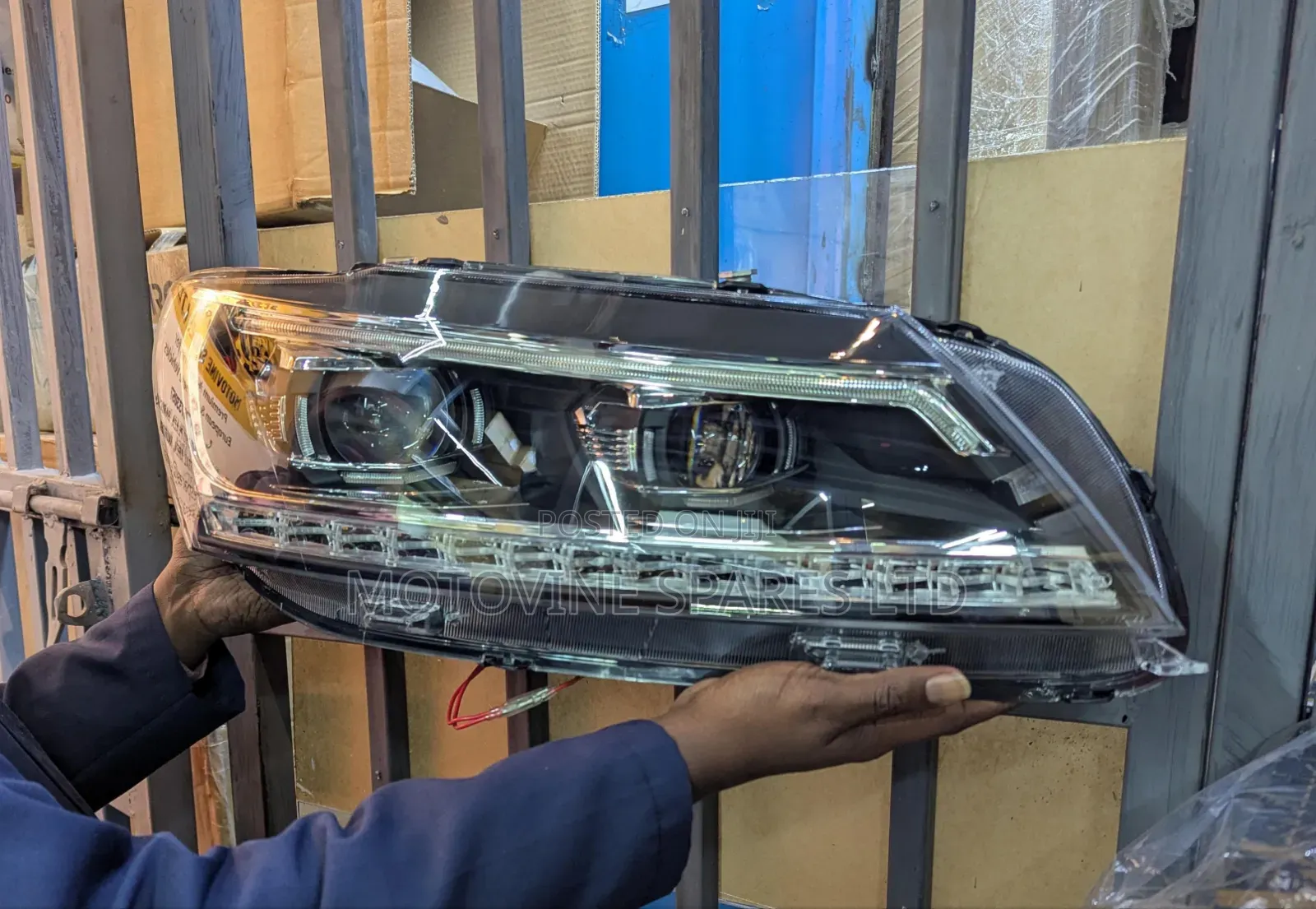 Volkswagen Passat B Aftermarket Upgrade Headlight