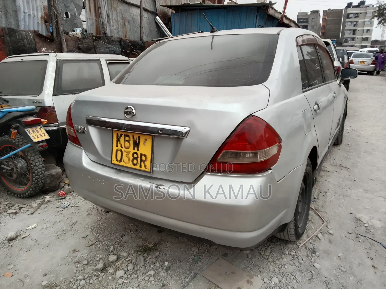 Nissan Tiida 2008 Silver