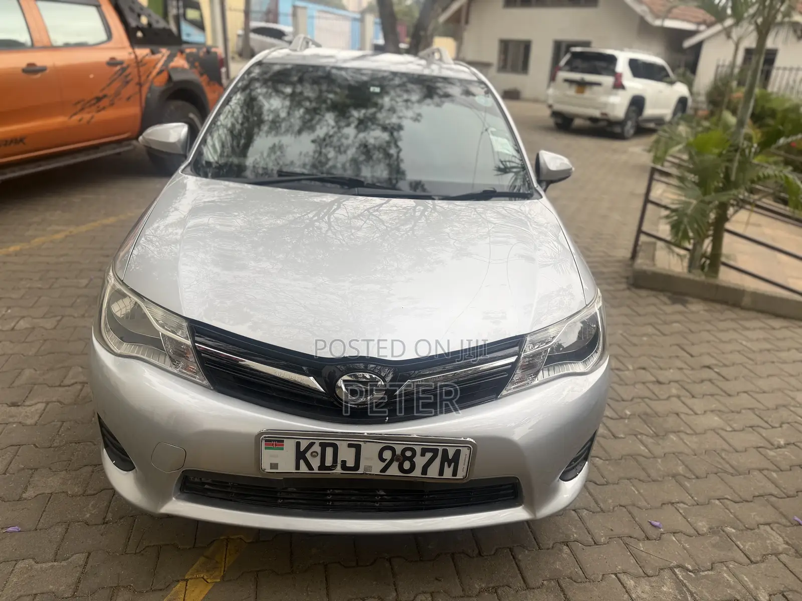Toyota Corolla Fielder 2015 Silver