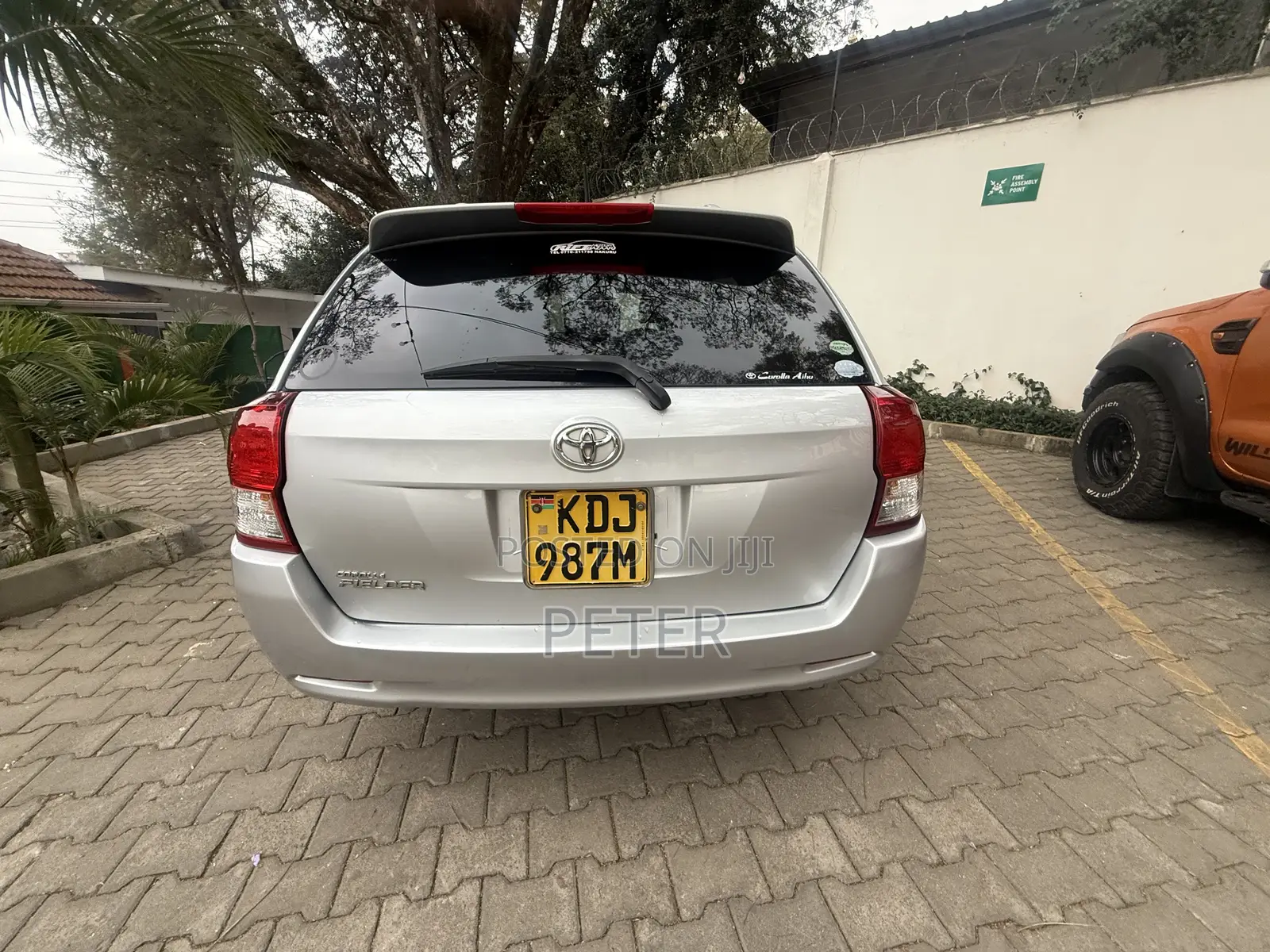 Toyota Corolla Fielder 2015 Silver