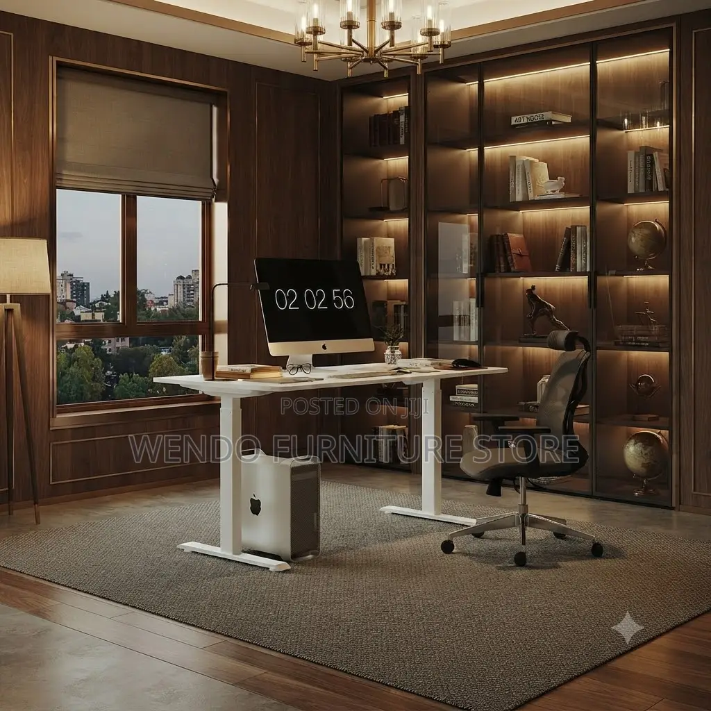 Office Desk; 1.2 Meters Adjustable Sw X Desk