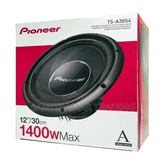 Ts-A30s4 Pioneer 12" 4ohm SVC in-Car Sub Woofer 1400w