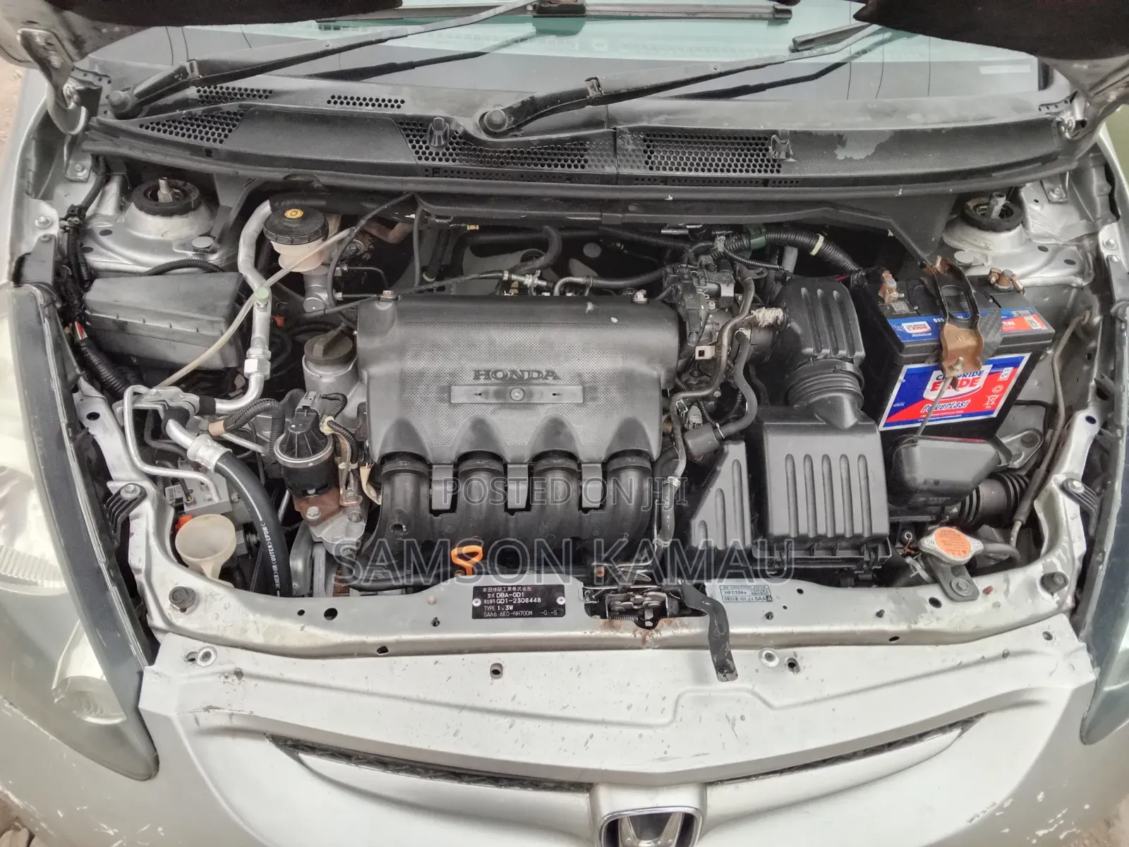 Honda Fit 2006 Silver