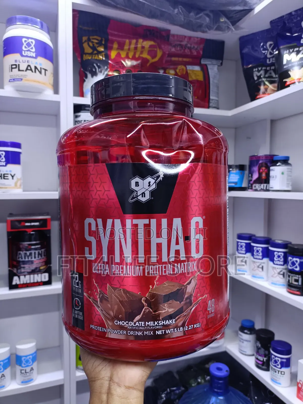 BSN Syntha-6 Ultra Premium Protein Matrix – Muscle Growth (5lb)