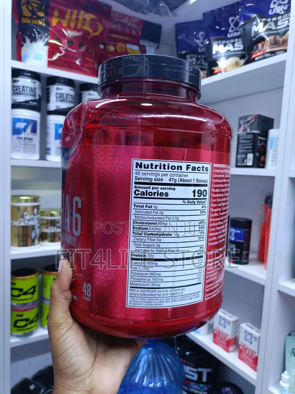 BSN Syntha-6 Ultra Premium Protein Matrix – Muscle Growth (5lb)