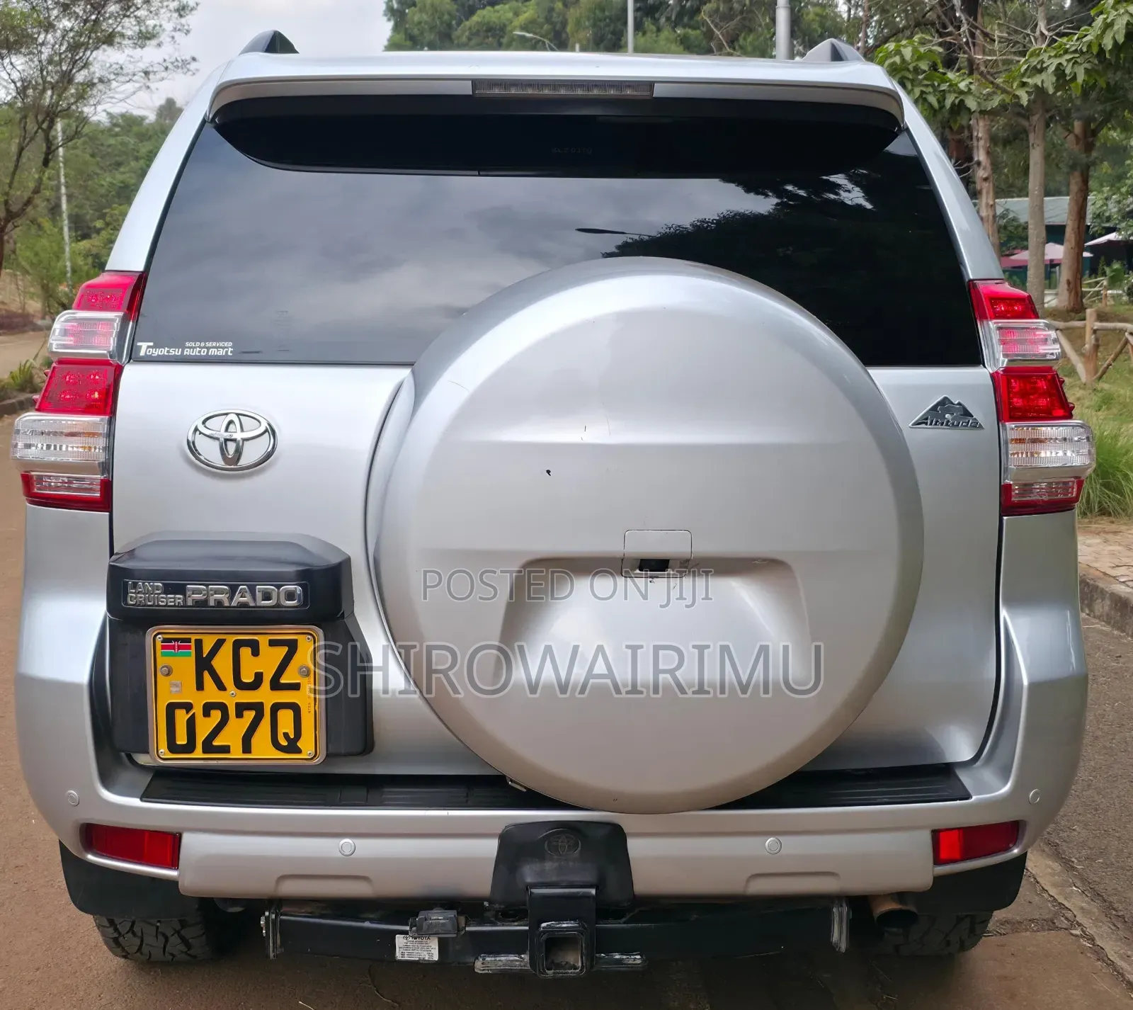 Toyota Land Cruiser Prado 2012 Silver