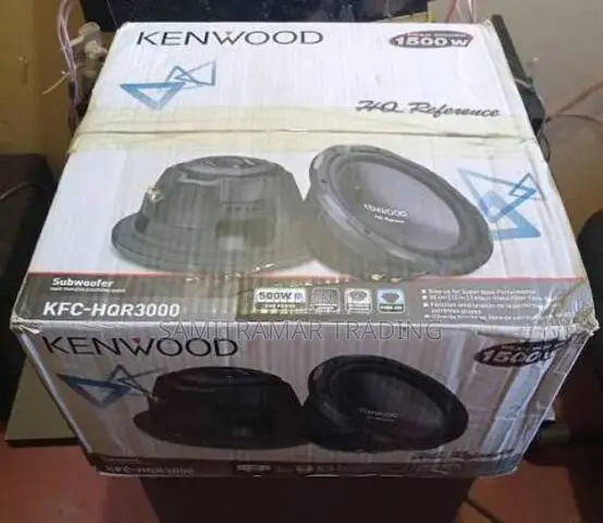 KFC-Hqr3000: Kenwood 12" HQR Powerful in-Car Sub Woofer 1,500w Max