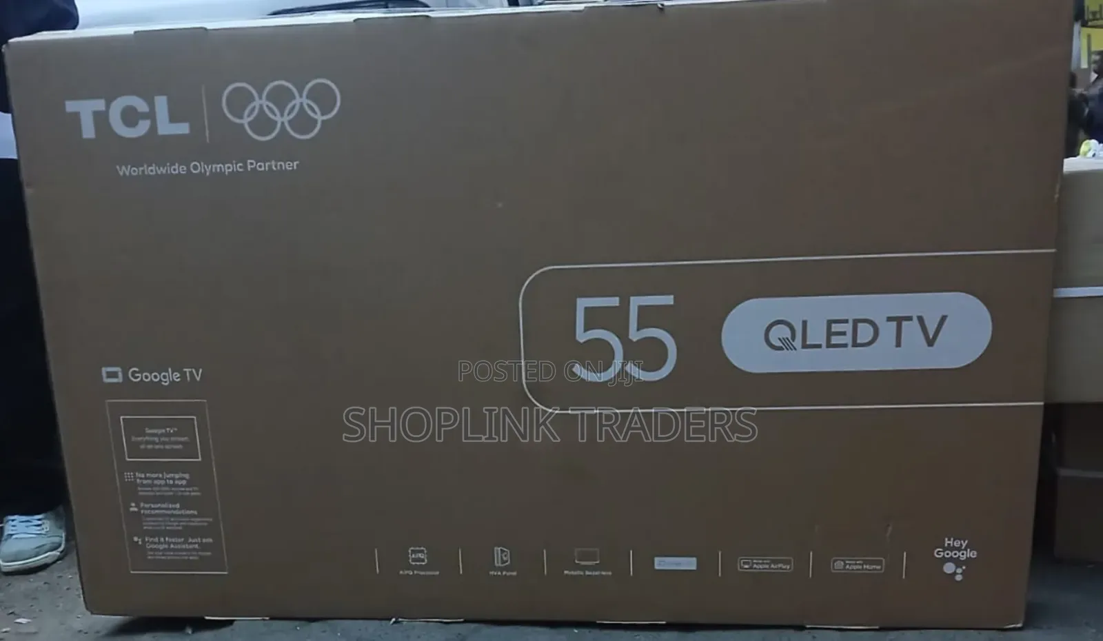 TCL 55 Inch Qled Smart TV 55t6d ,4k Uhd Hdr10+, Dolby Vision Atmos,