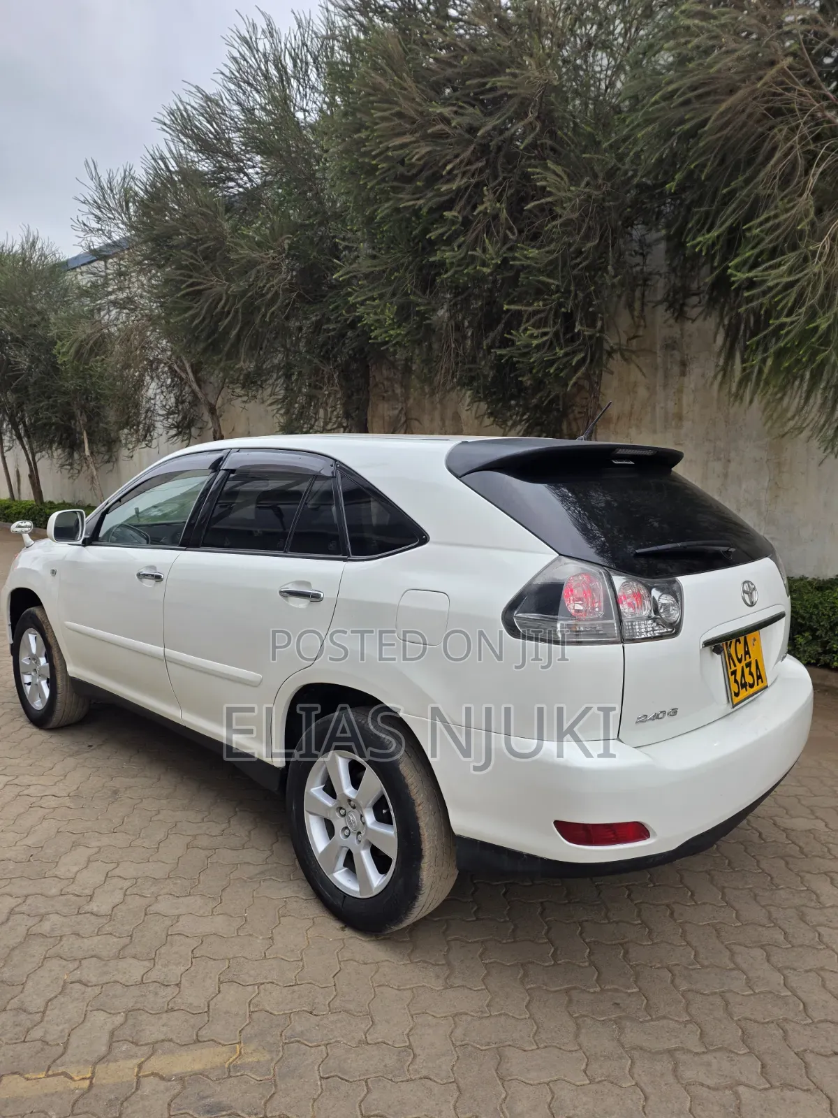 Toyota Harrier 2008 Pearl