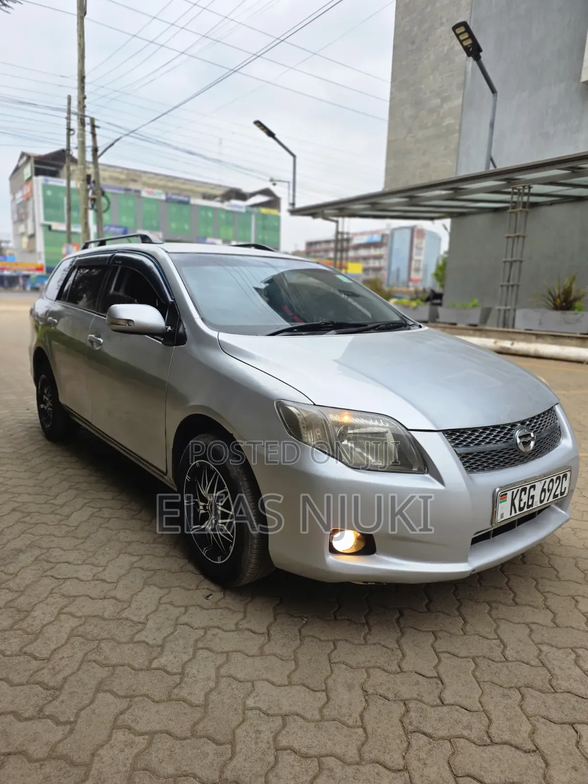 Toyota Corolla Fielder 2010 Silver