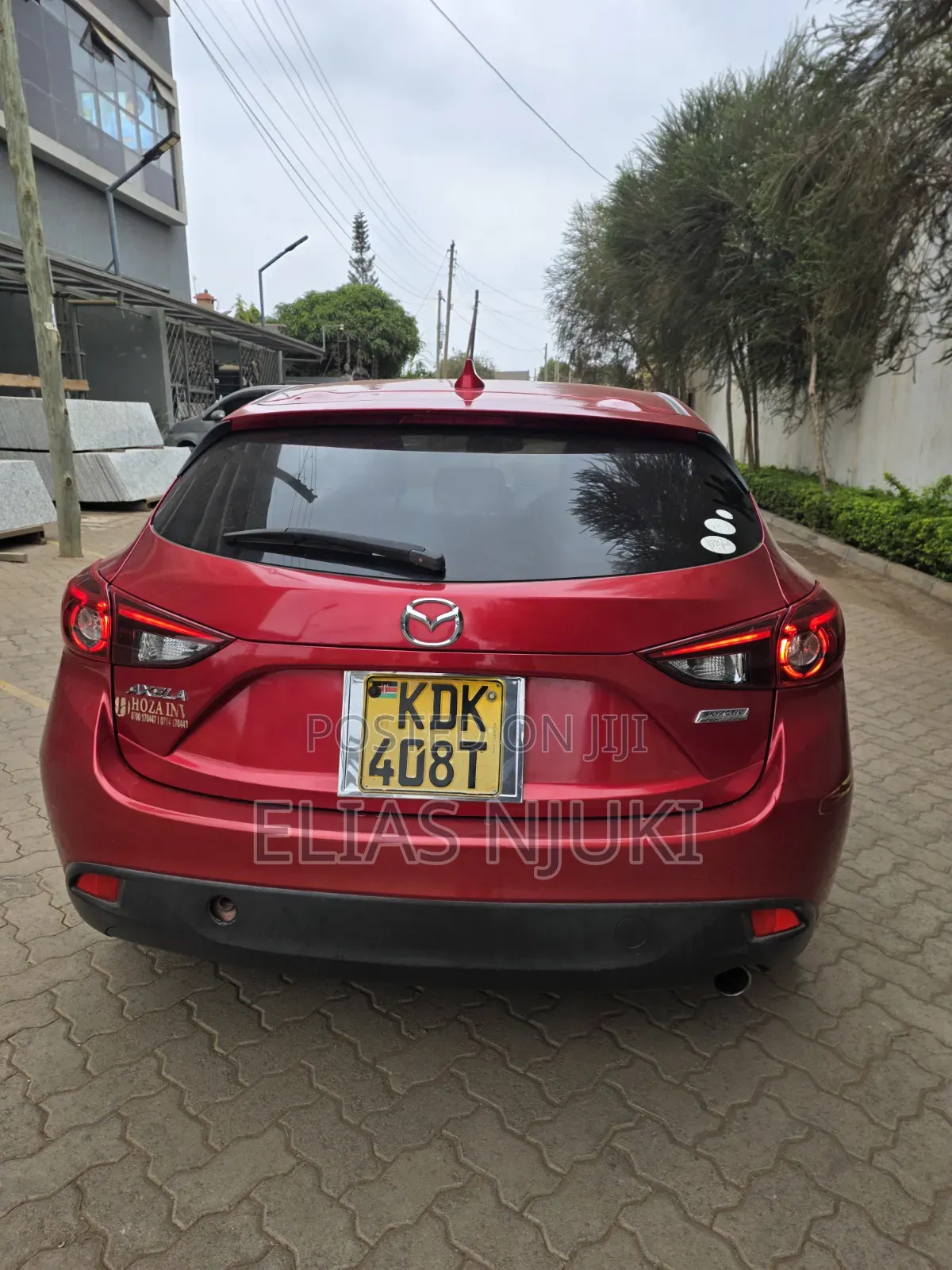 Mazda Axela 2015 Red