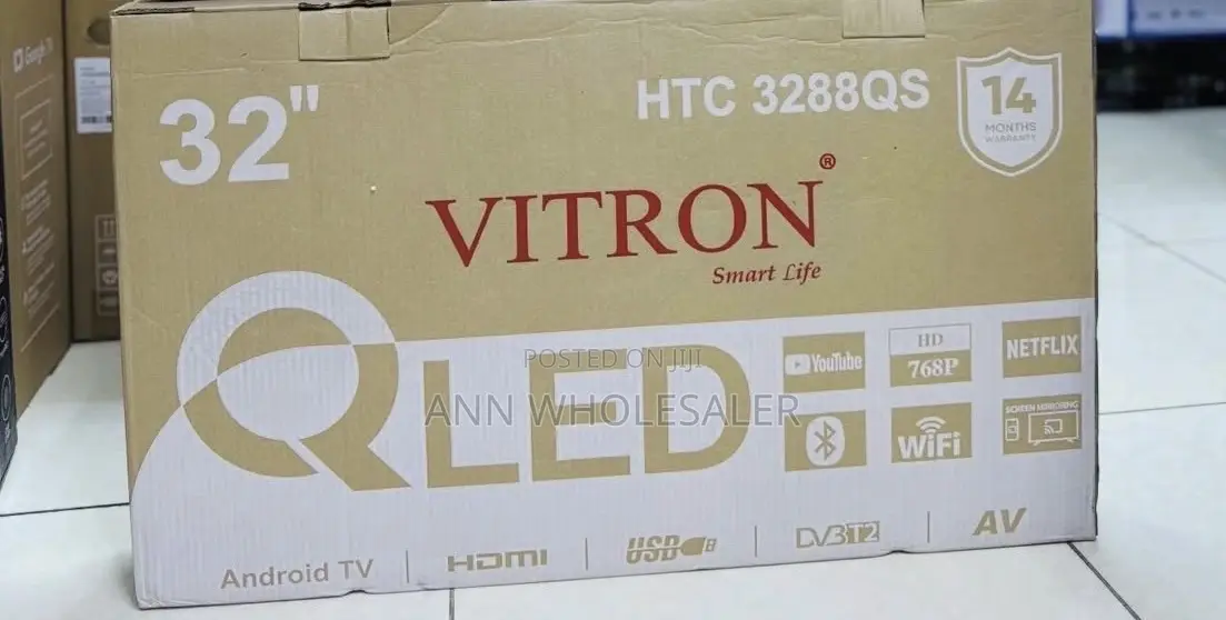 Vitron 32 Inch Qled New Model Smart TV