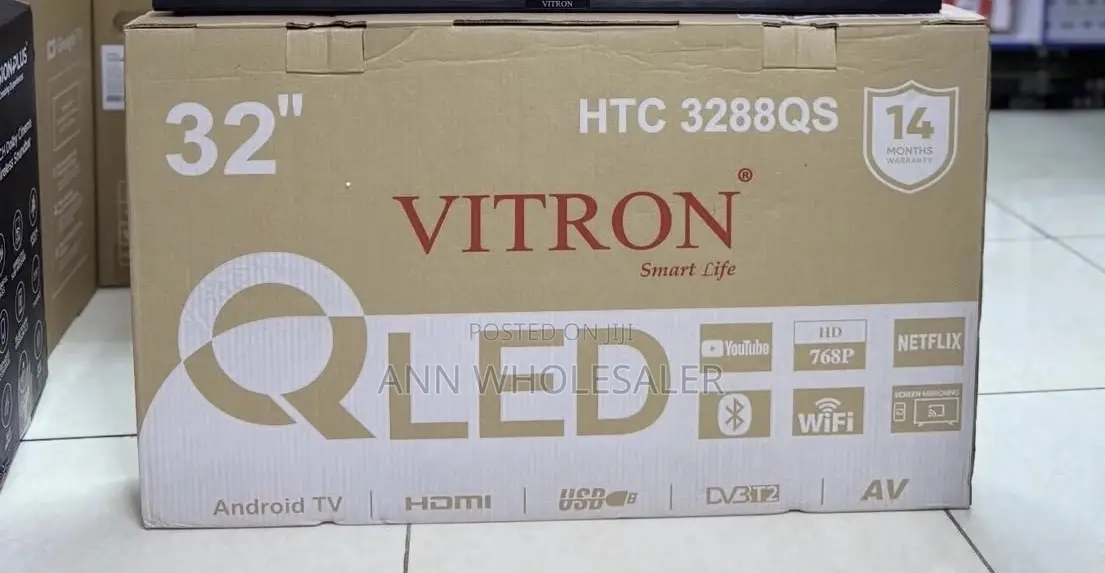 Vitron 32 Inch Qled New Model Smart TV