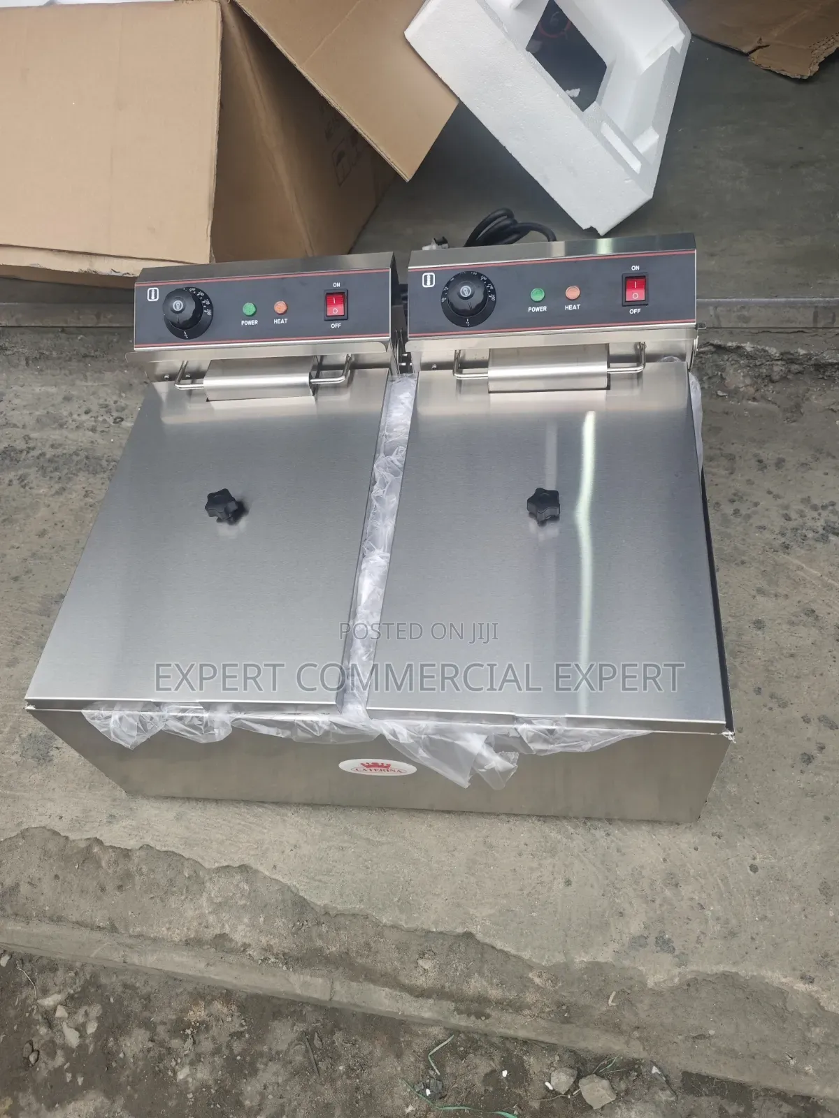 Caterina Double Fryer