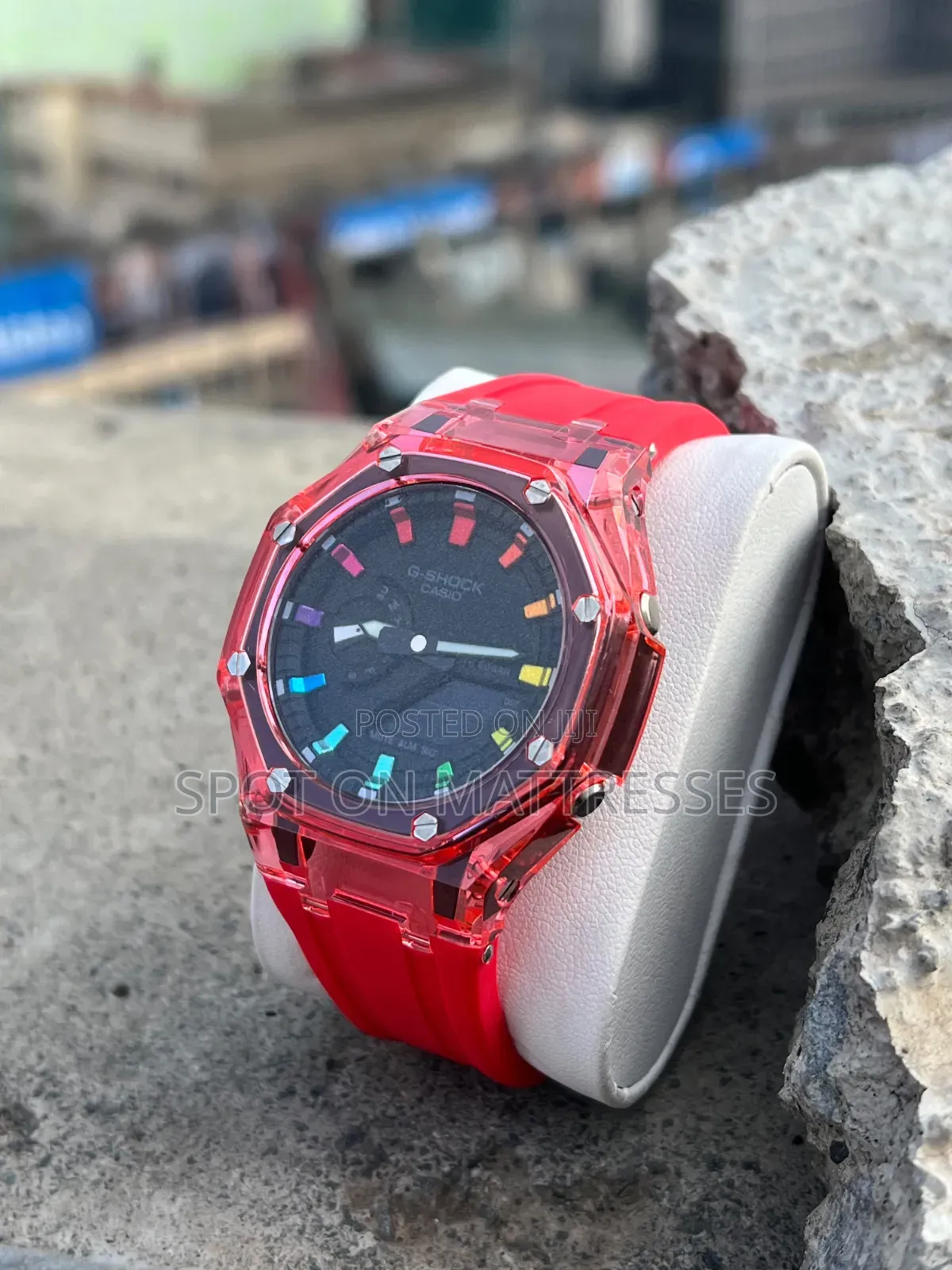 G-Shock Casio Watch Unisex. Red,Pink,Blue and Yellow.