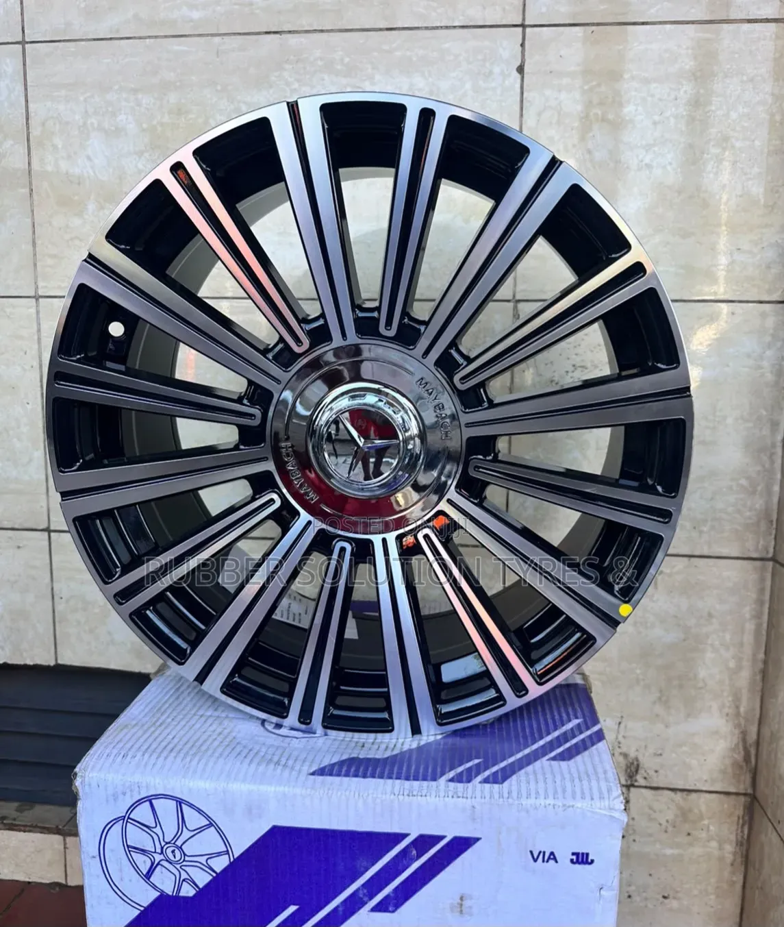 Rims Size 18 Mercedes Benz Amg Alloy Wheels Set Black Silver