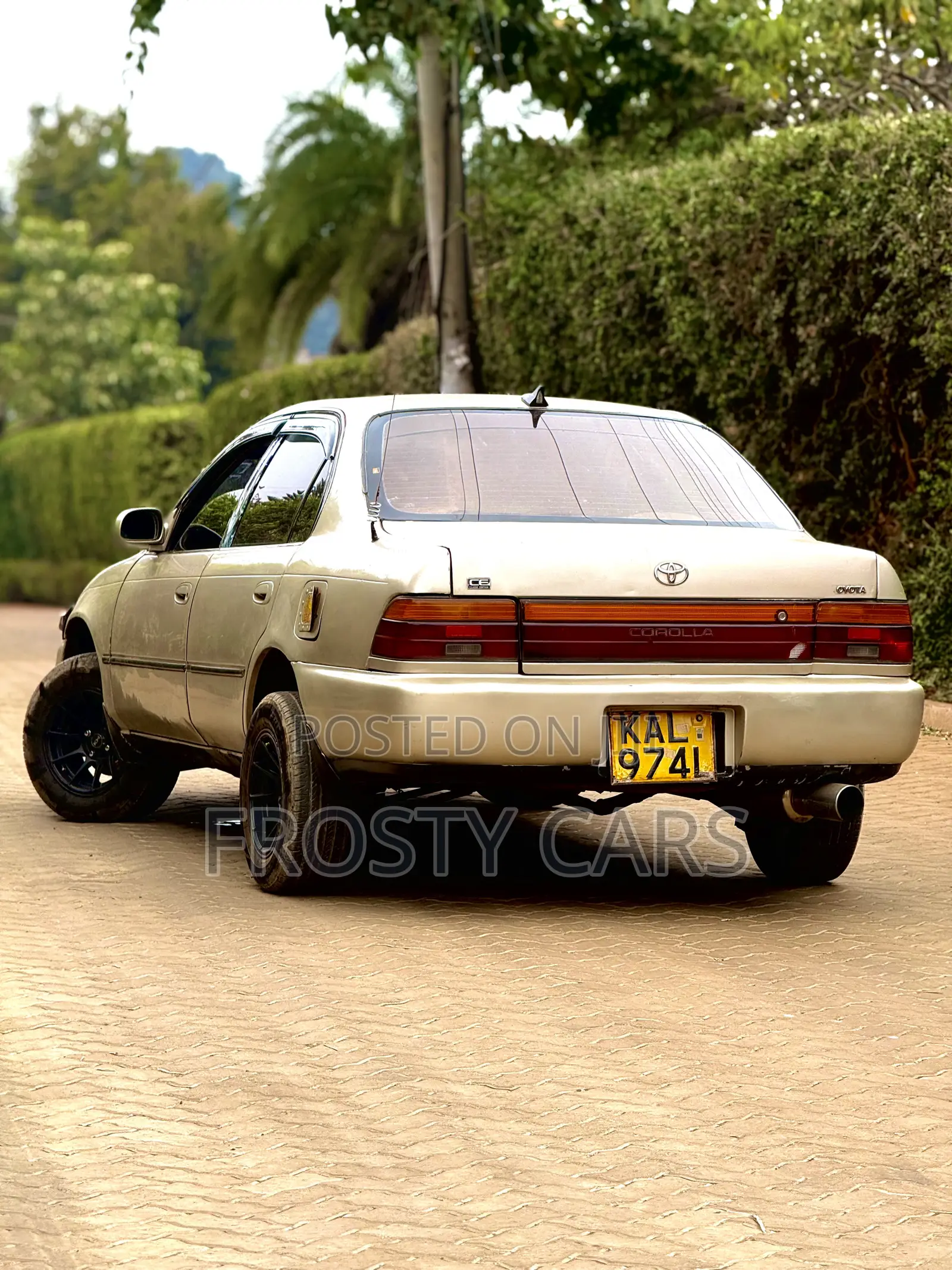 Toyota Corolla Sedan 1999 Gray