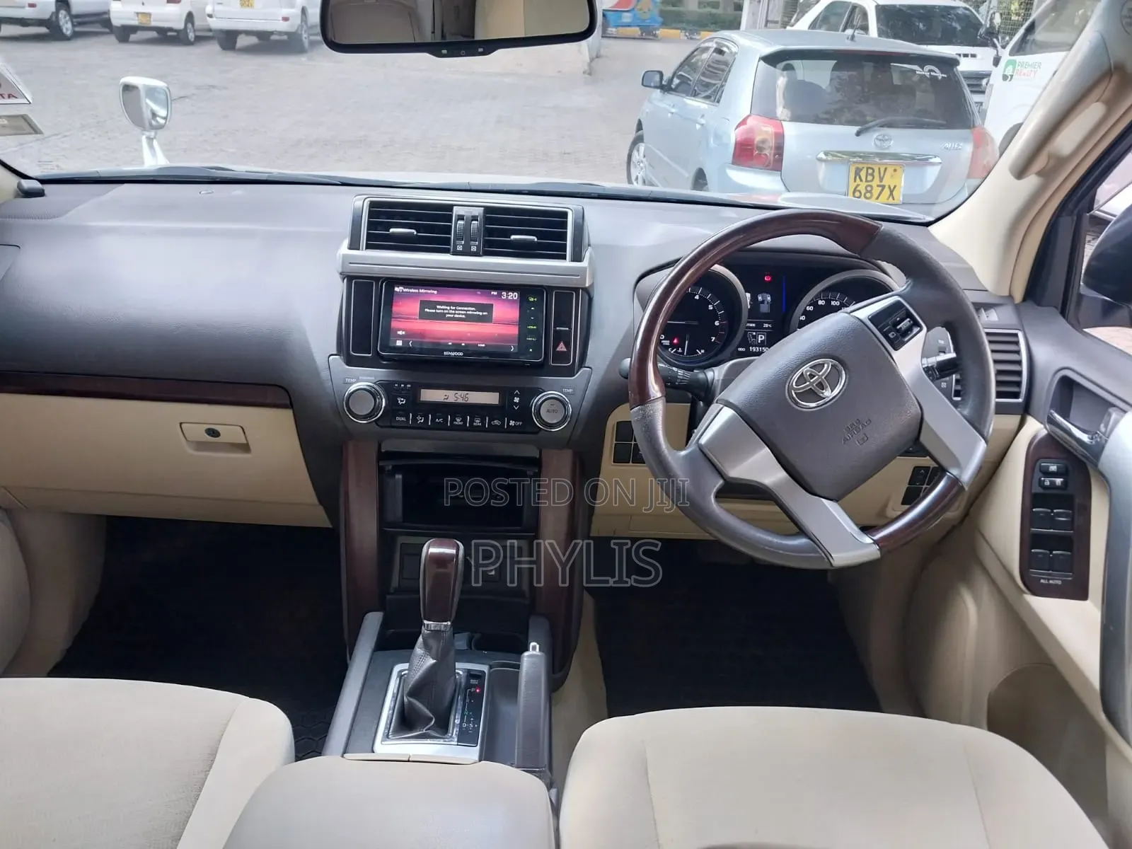 Toyota Land Cruiser Prado 2015 Silver