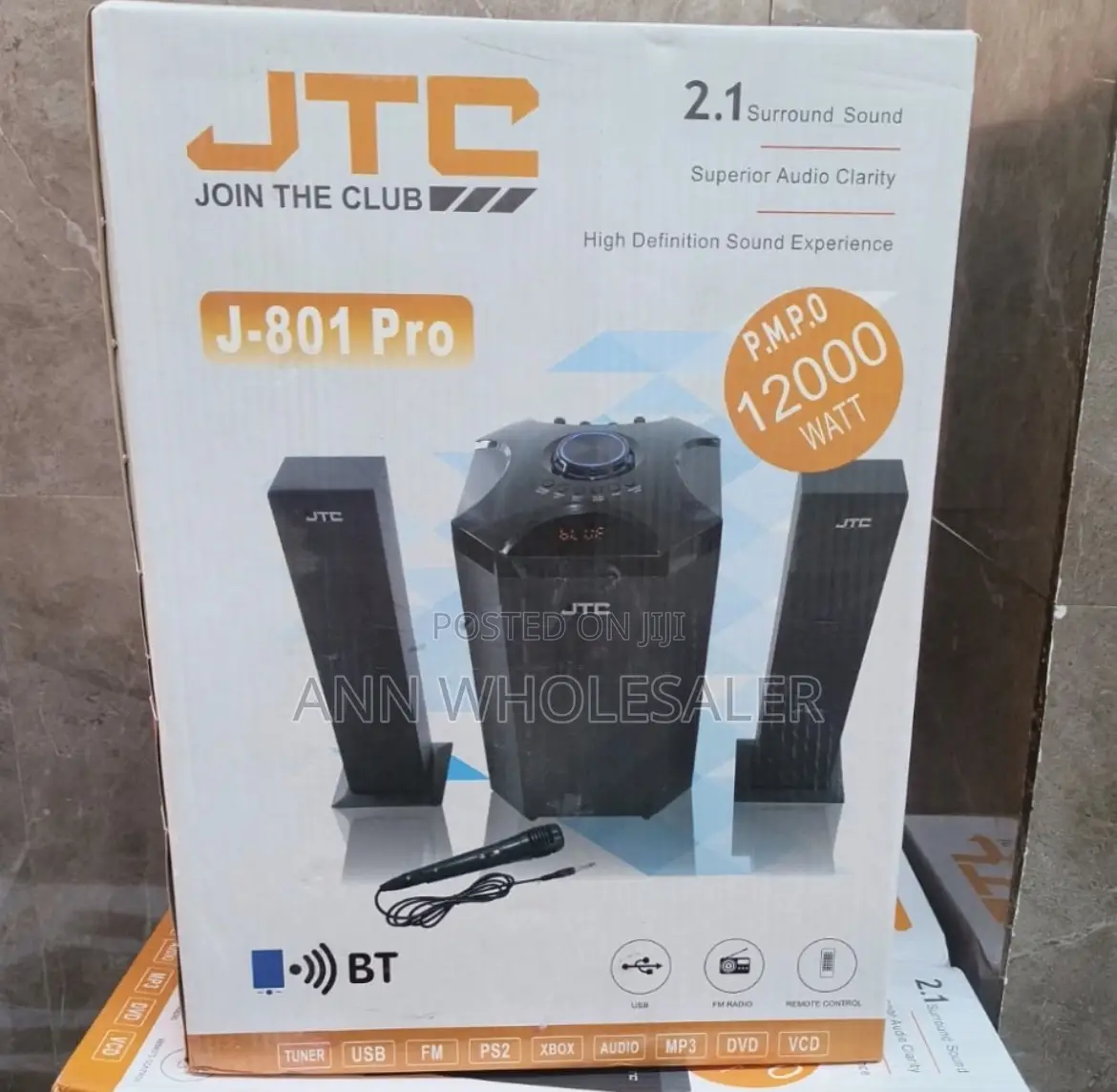 JTC Mtungi 12000watts Speaker