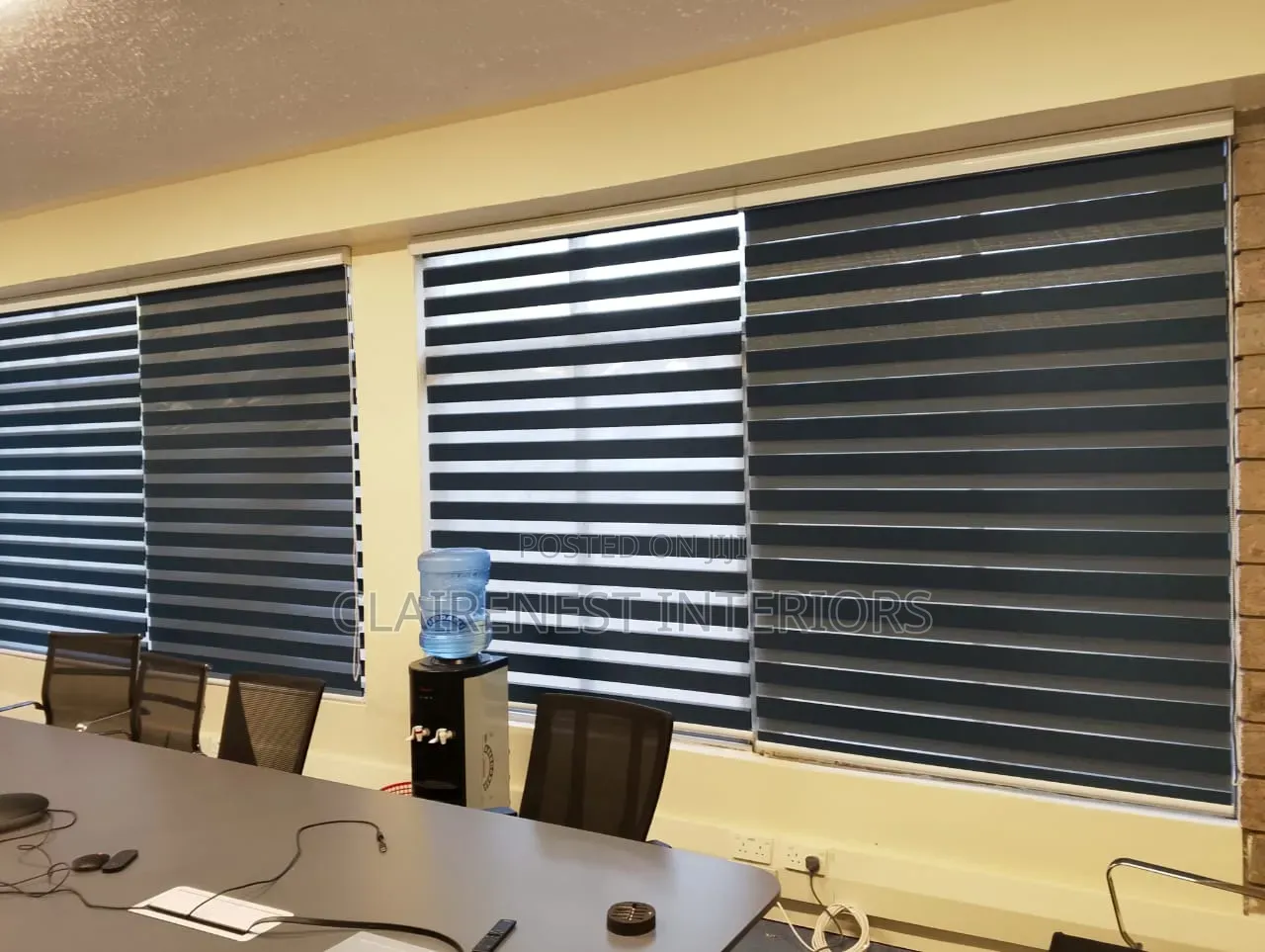 Smart Blinds, Perfect Fit, Horizontal Office Window Blinds