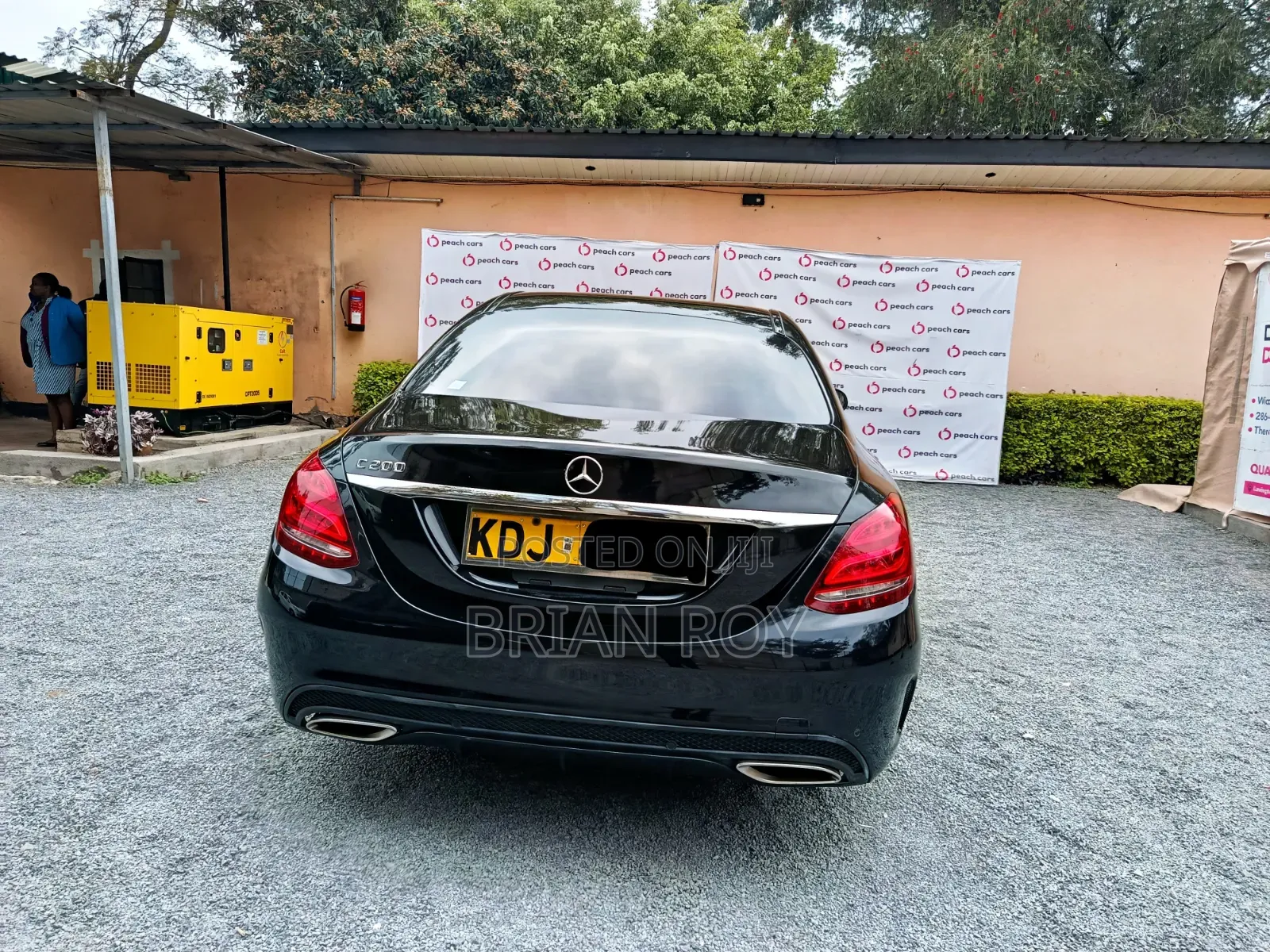 Mercedes-Benz C200 2015 Black