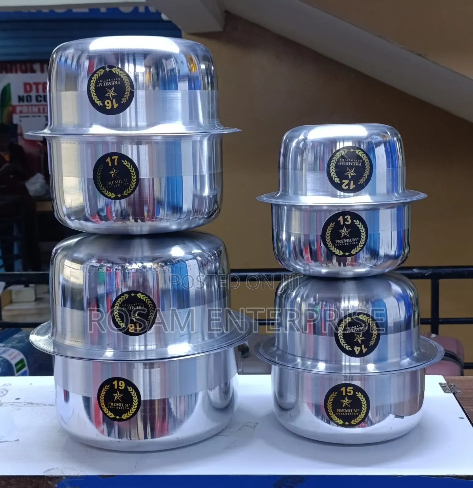 8pcs PREMIUM Heavy Duty Sufuria