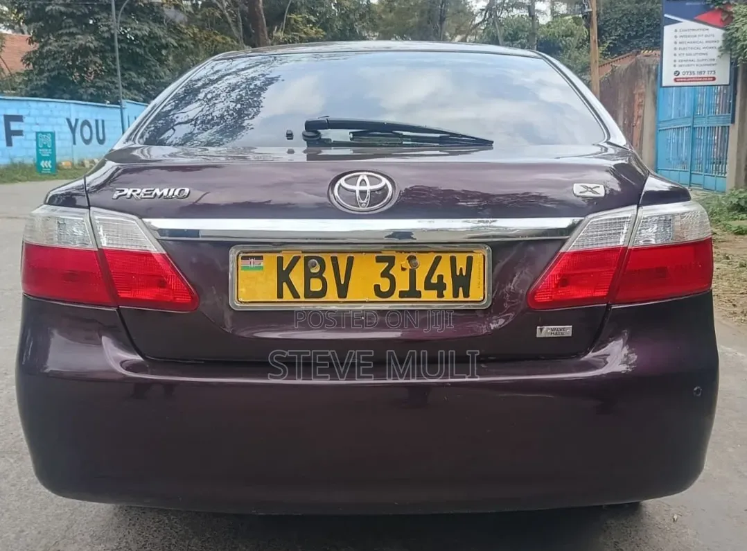 Toyota Premio 2008 Maroon