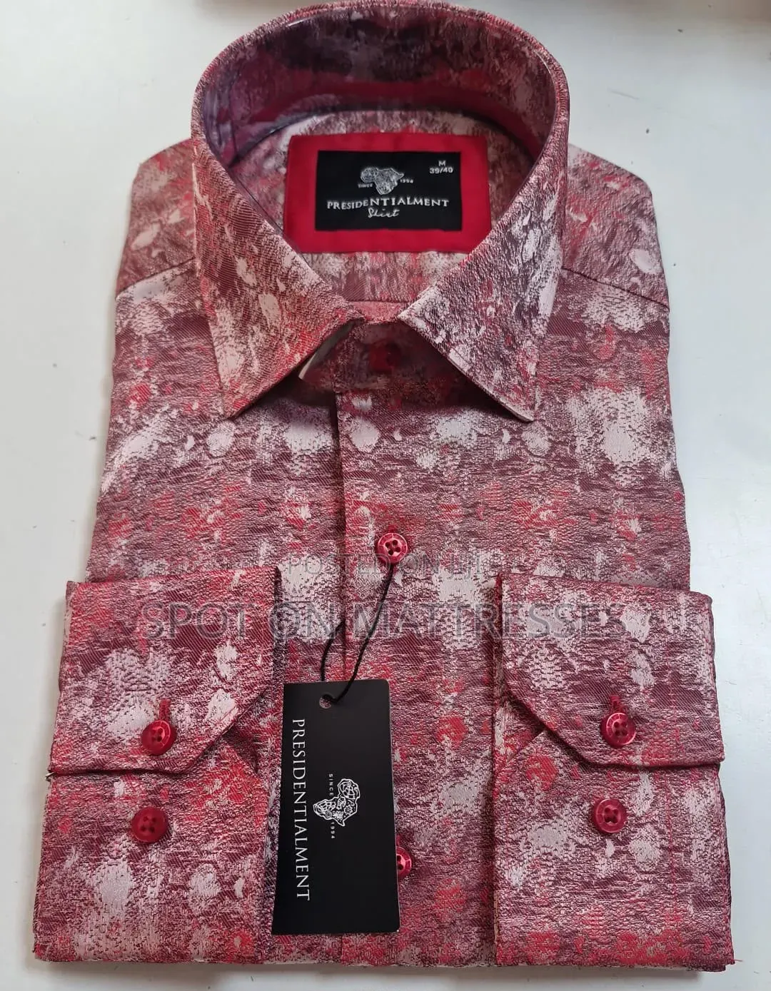 Presidential Shirts Available Upto Size 7XL. Nationwide Delivery.