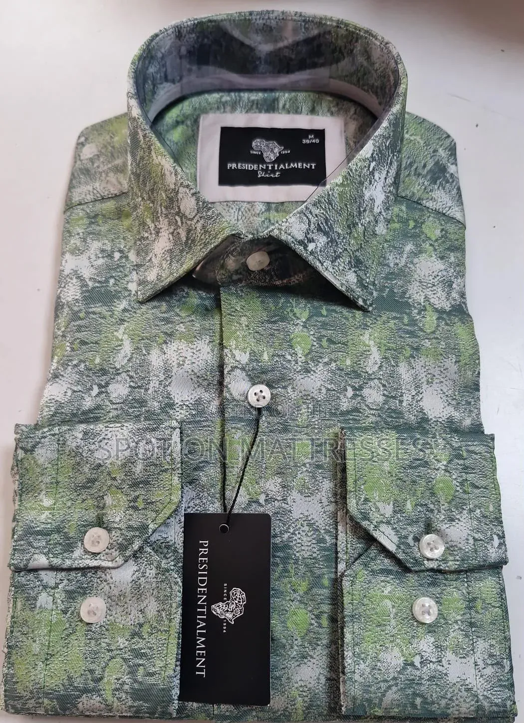 Presidential Shirts Available Upto Size 7XL. Nationwide Delivery.