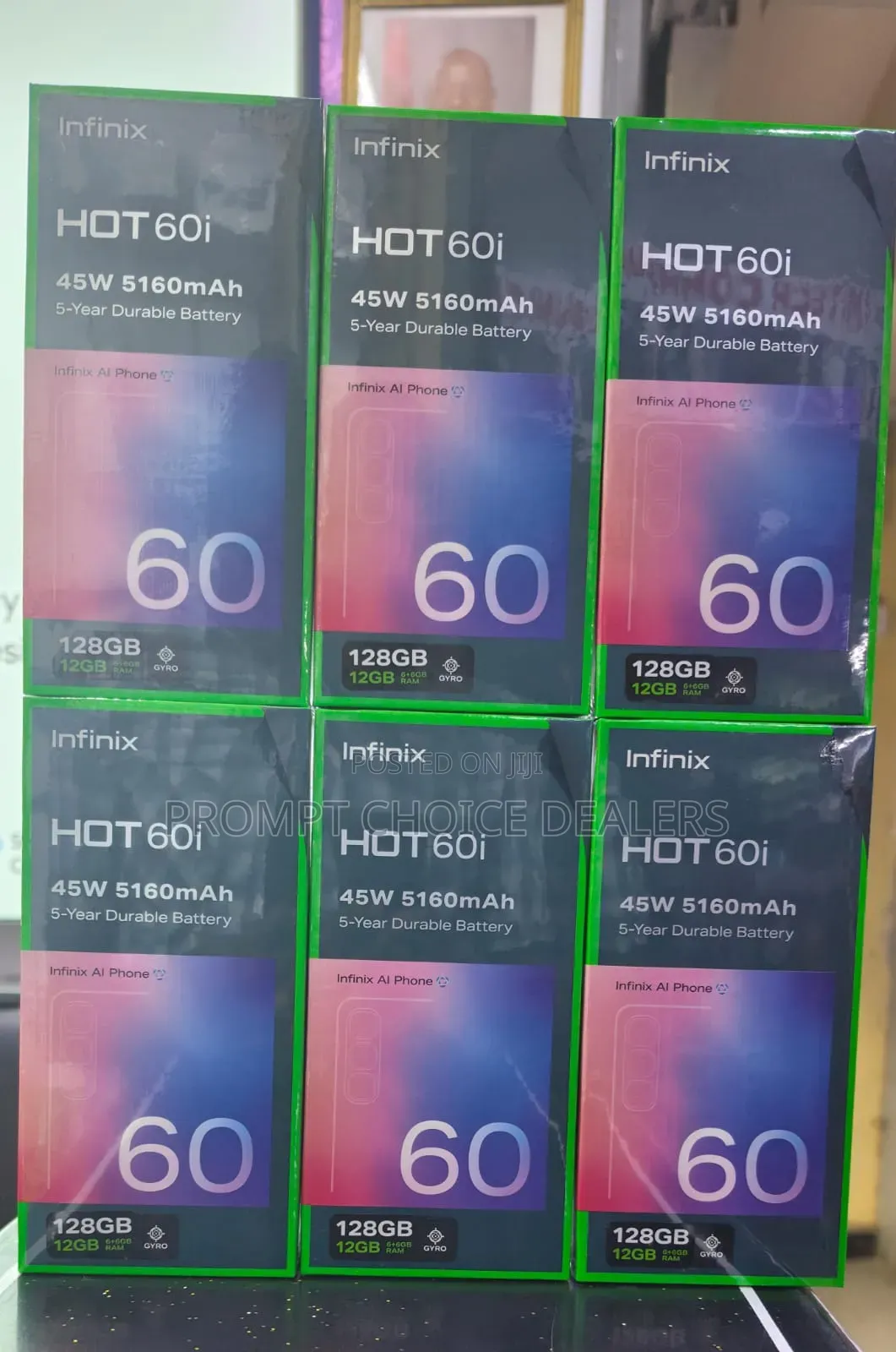 New Infinix Hot 50i 256 GB Black