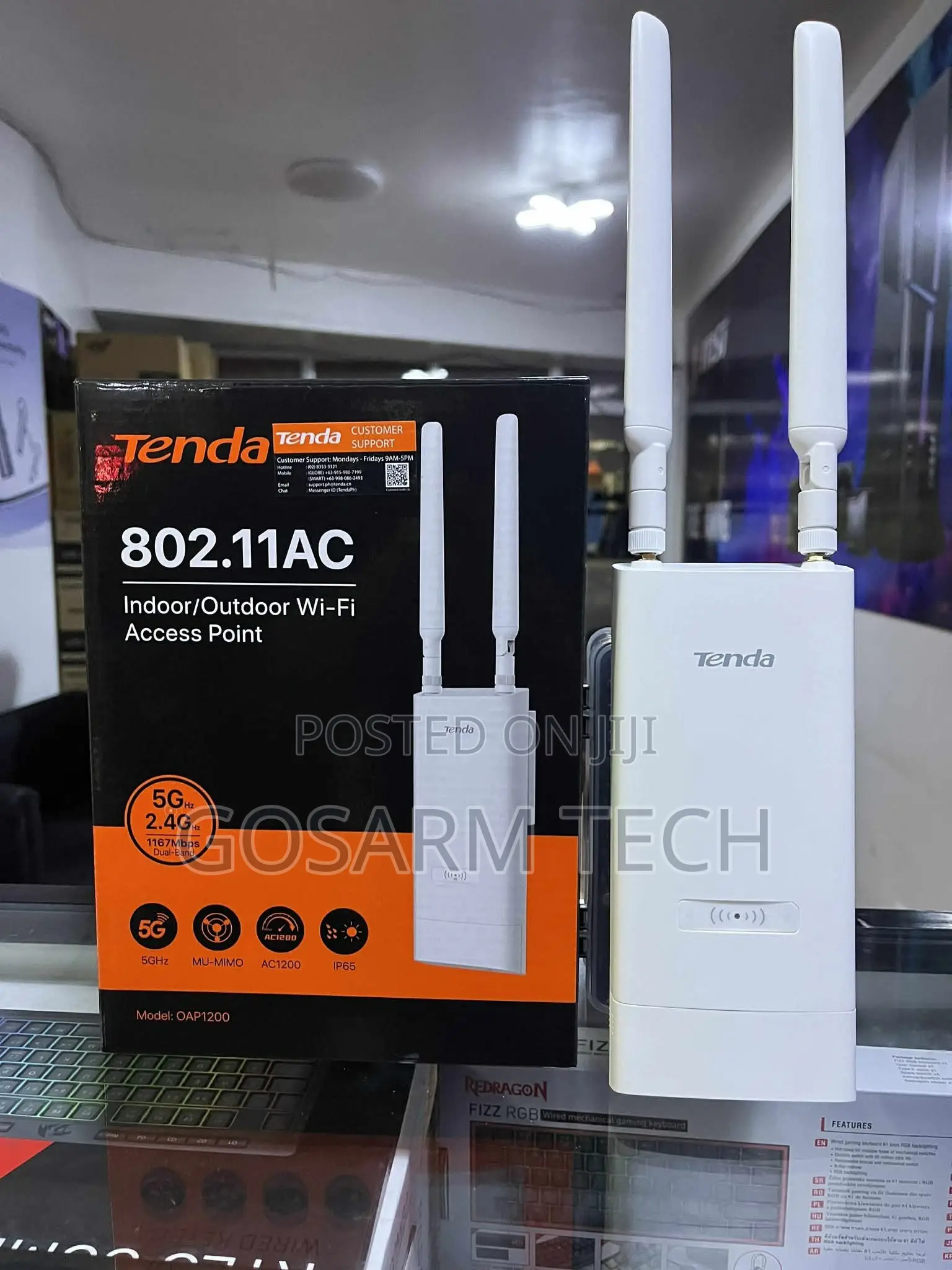 Tenda OAP1200AC Dual Band 2.4G Outdoor Dual Band Access Point