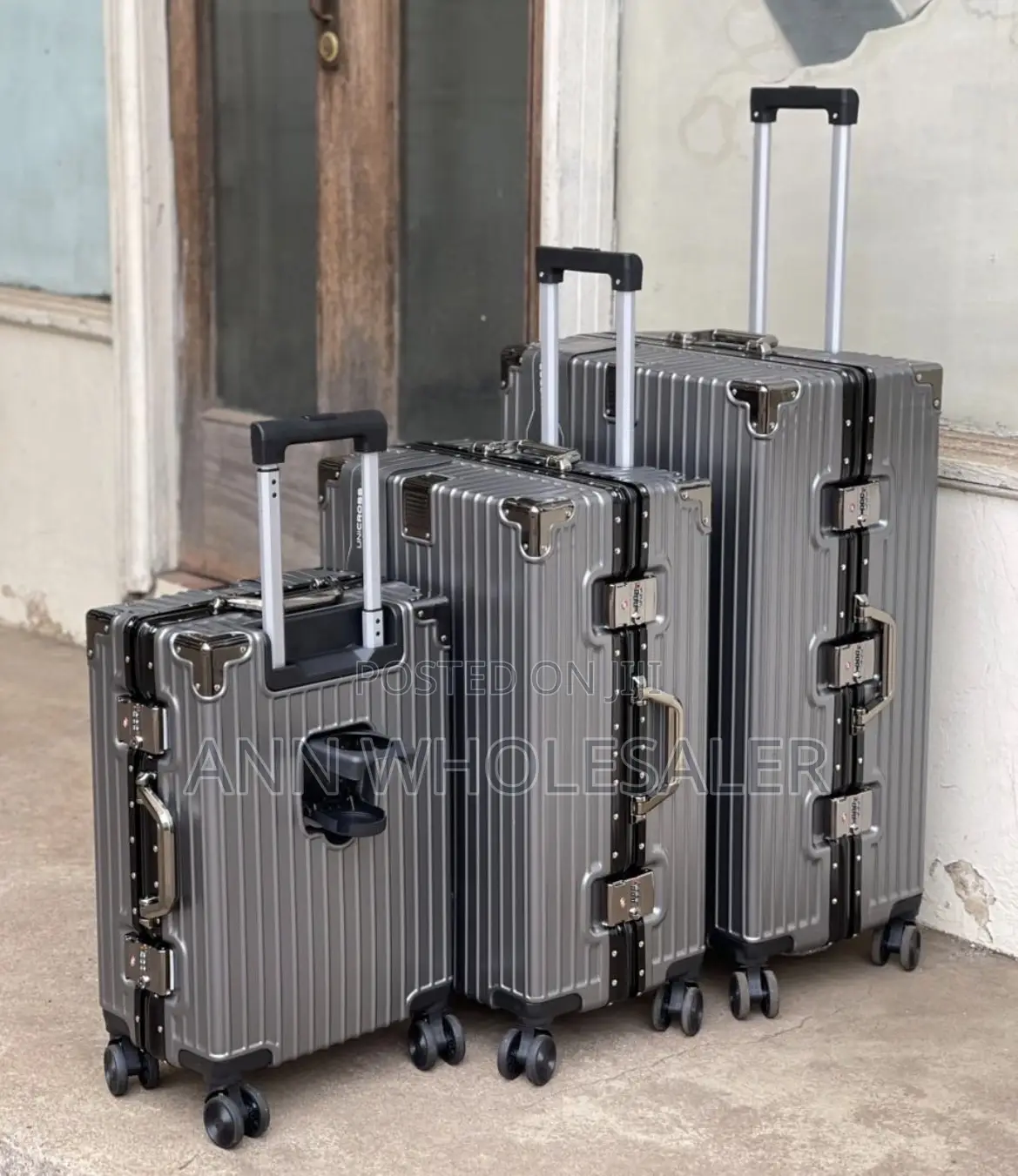 3 in 1 Executive Traveling Aluminum Suitcase