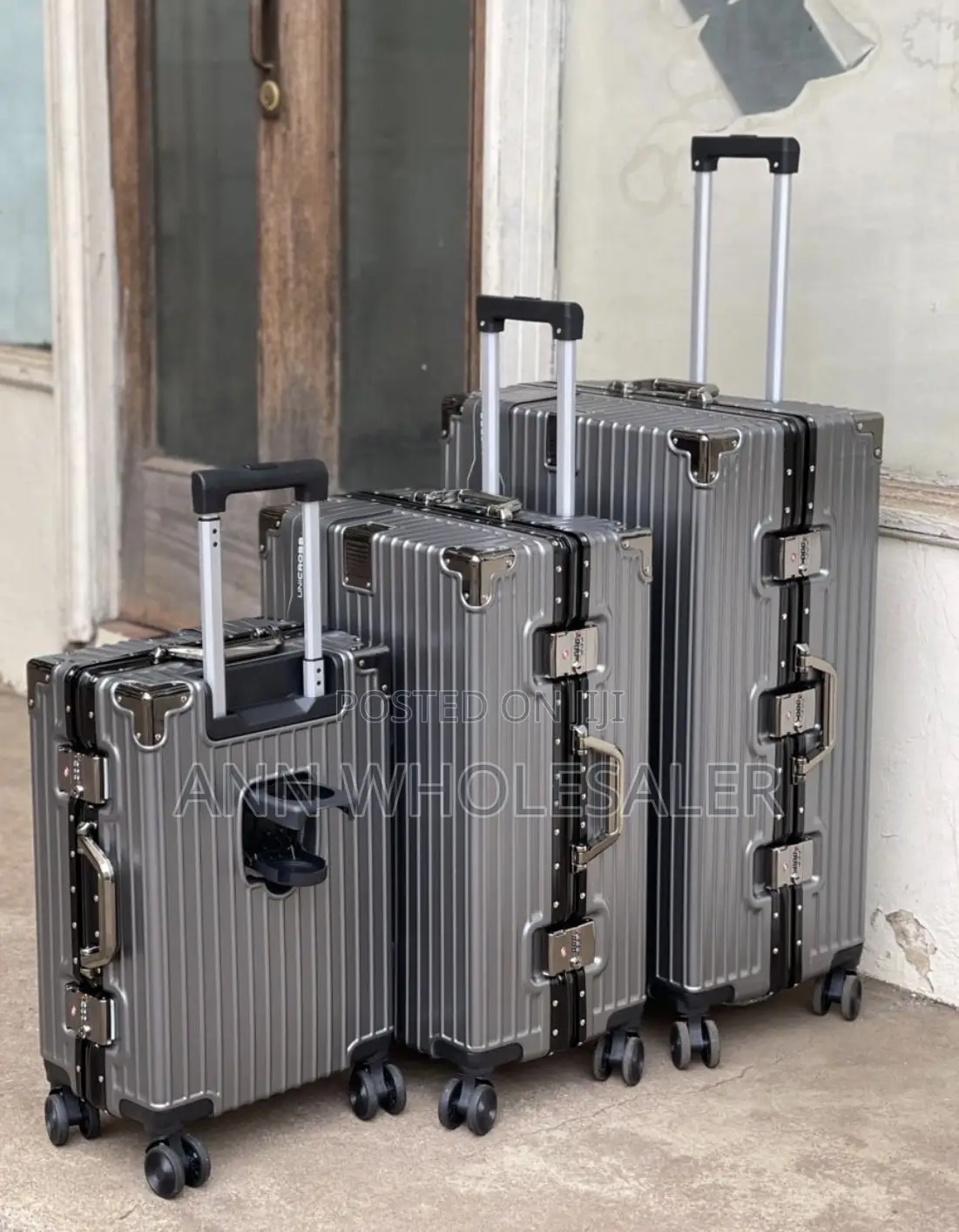 3 in 1 Executive Traveling Aluminum Suitcase