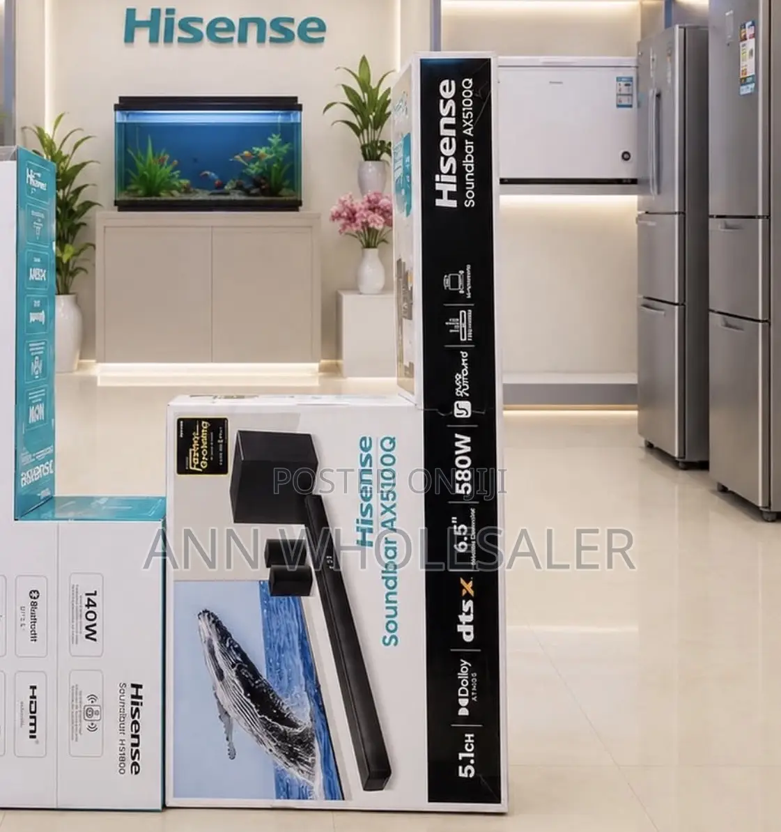 Hisense Soundbar 580W Ax500Q