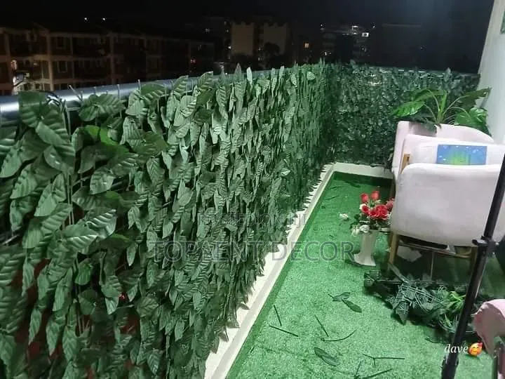 Artificial Ivy Balcony Fence