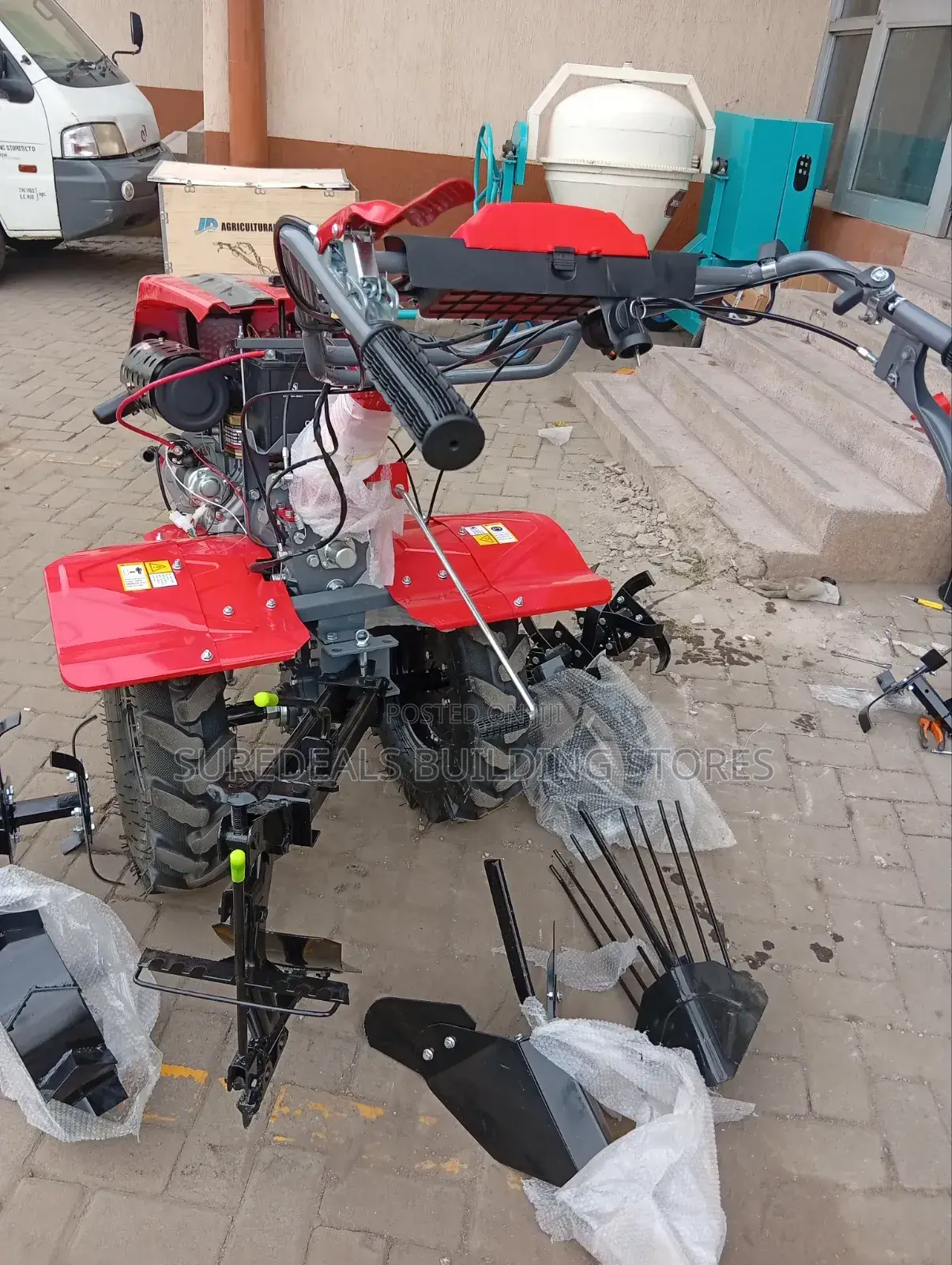 Diesel Powered Power Tiller Machine