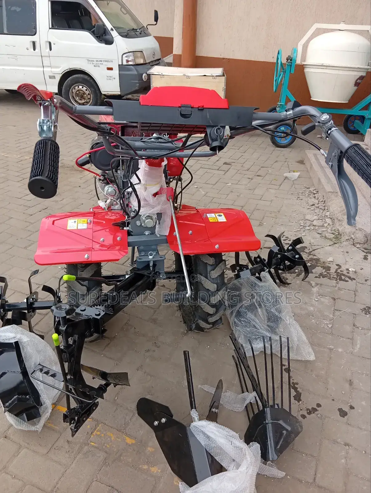 Diesel Powered Power Tiller Machine