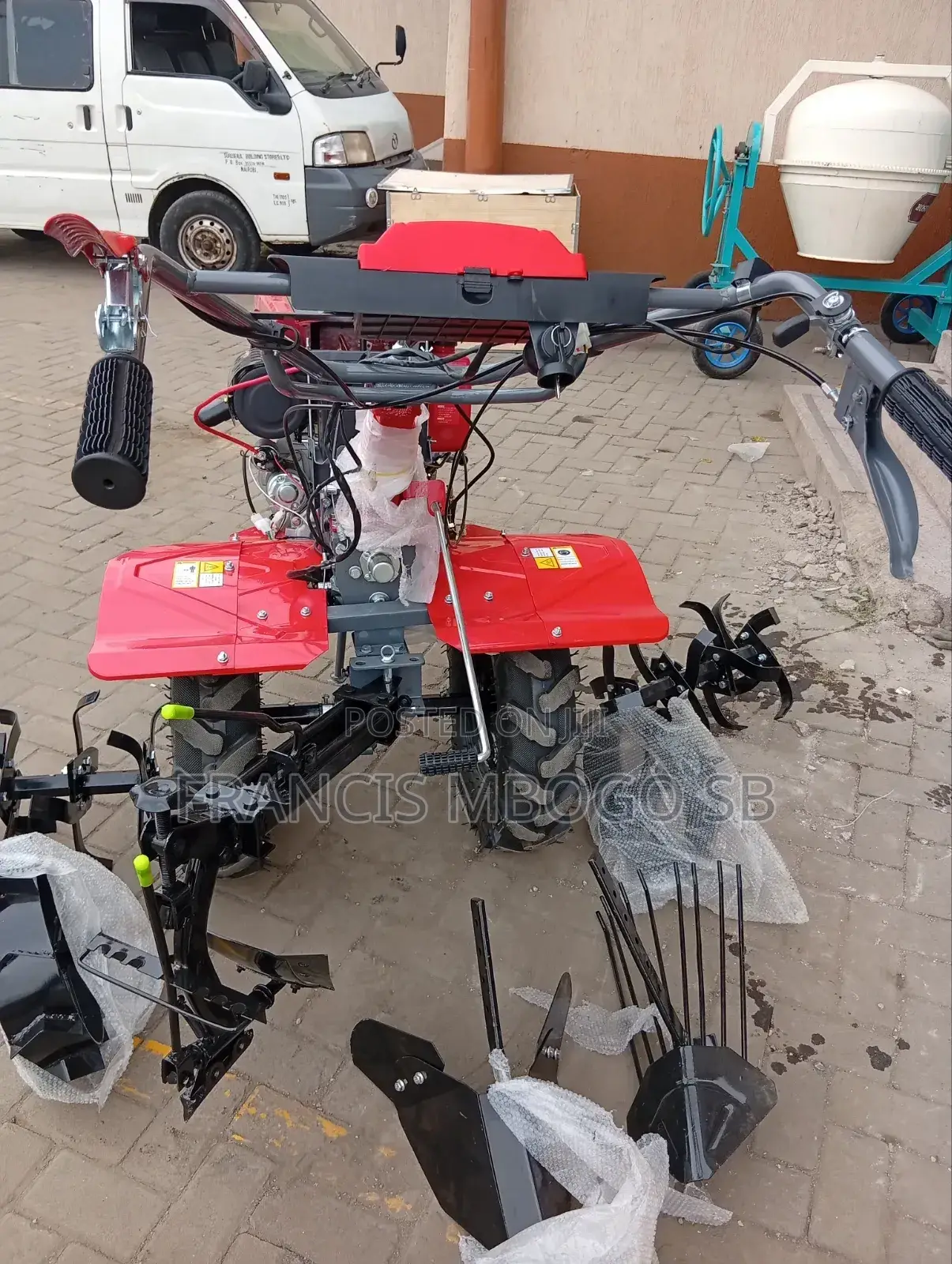 Diesel Powered Power Tiller Machine