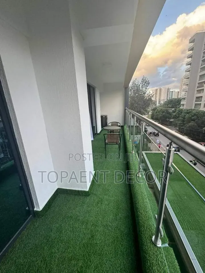 Beauty With a Natural Look Balcony Grass Carpet