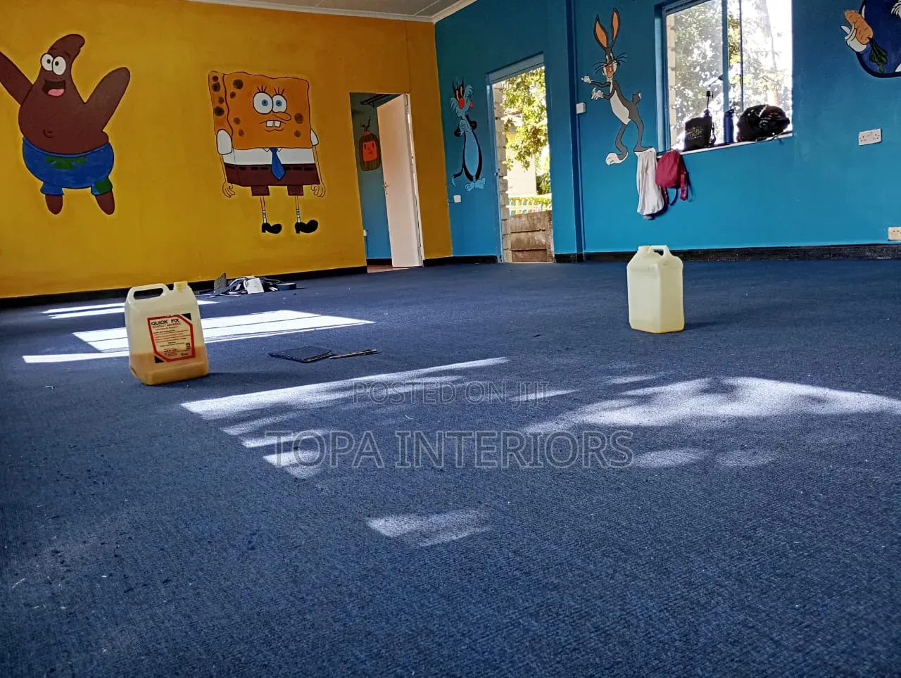 Classroom Wall to Wall Floor Insulation Carpets for Kids School