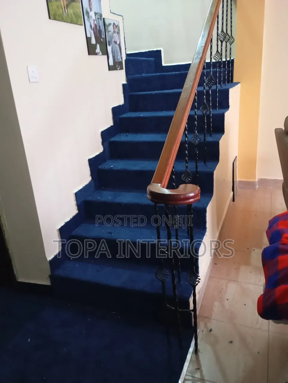 Floor Cover Stairs Wall to Wall Carpets for Slippery Stairs
